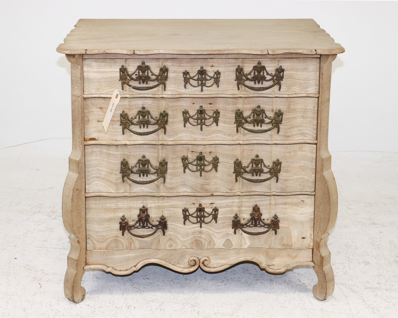 Italian Four Drawer Chest / Bedside (1 of 6)