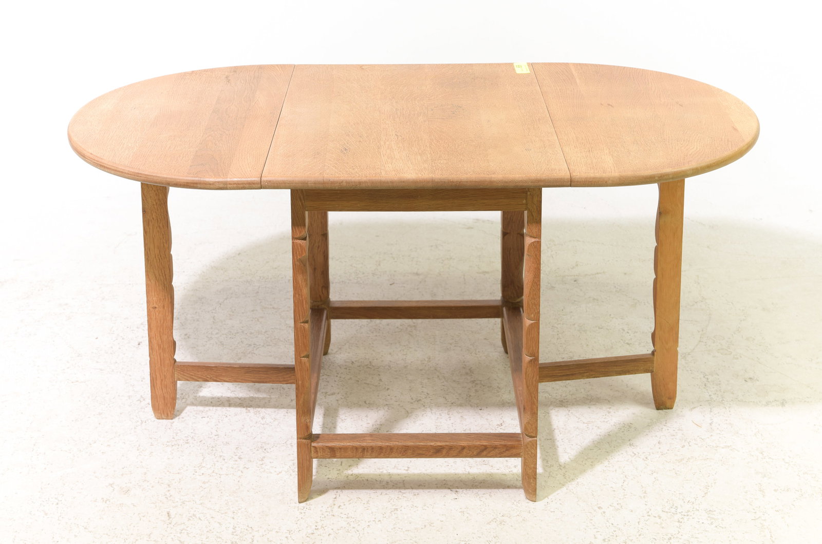 Danish Oak Low Drop Leaf Table - 2