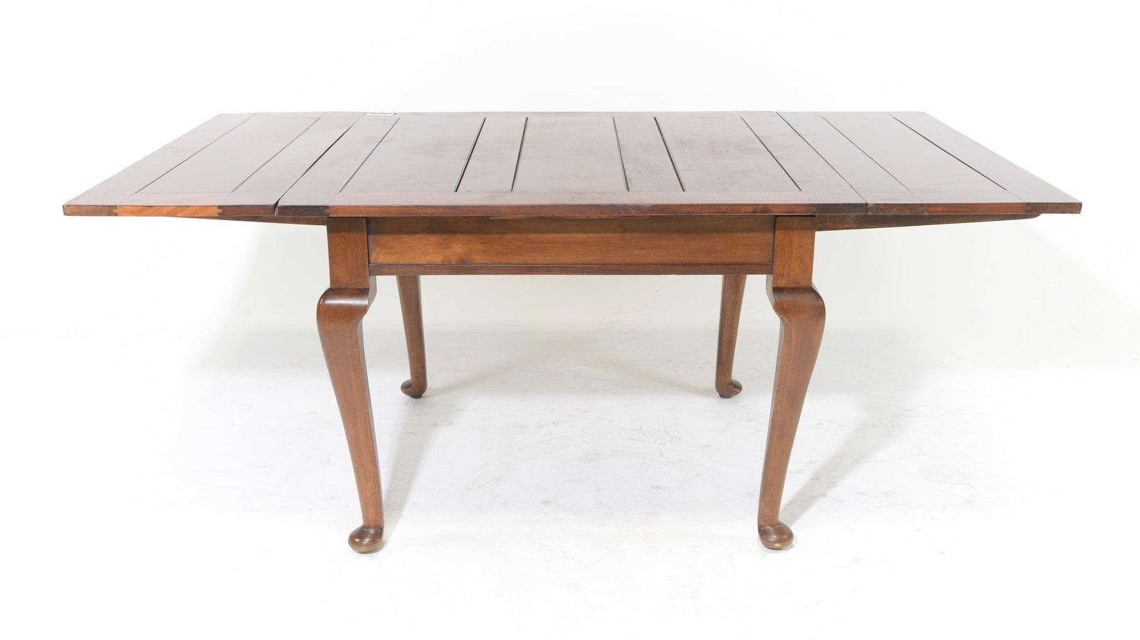 English Oak Draw Leaf Dining Table - 2