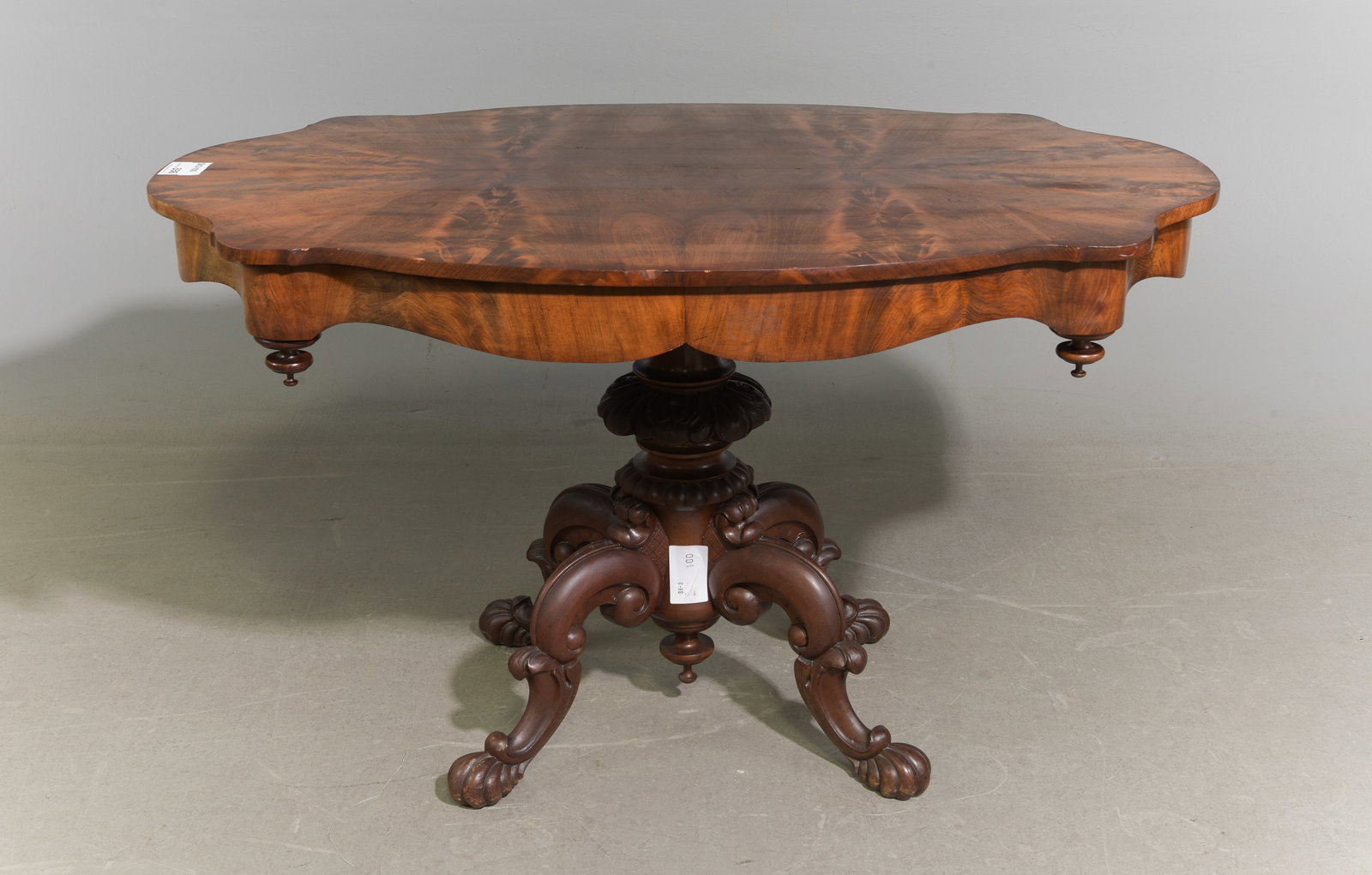 Swedish Walnut Entry / Center Table (1 of 5)