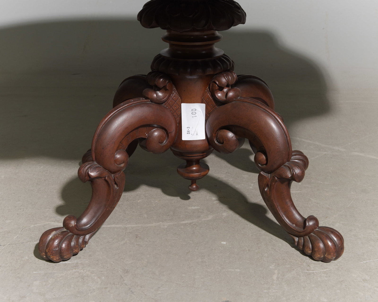 Swedish Walnut Entry / Center Table - 3