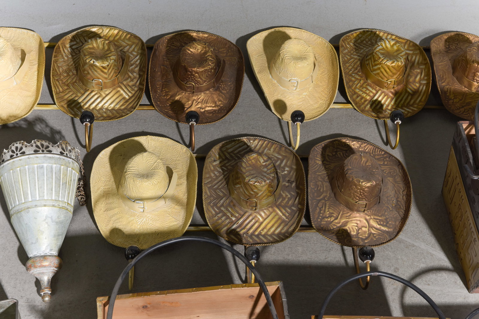 24pcs Assorted Nesting Buckets, Hat Racks, Etc. - 4