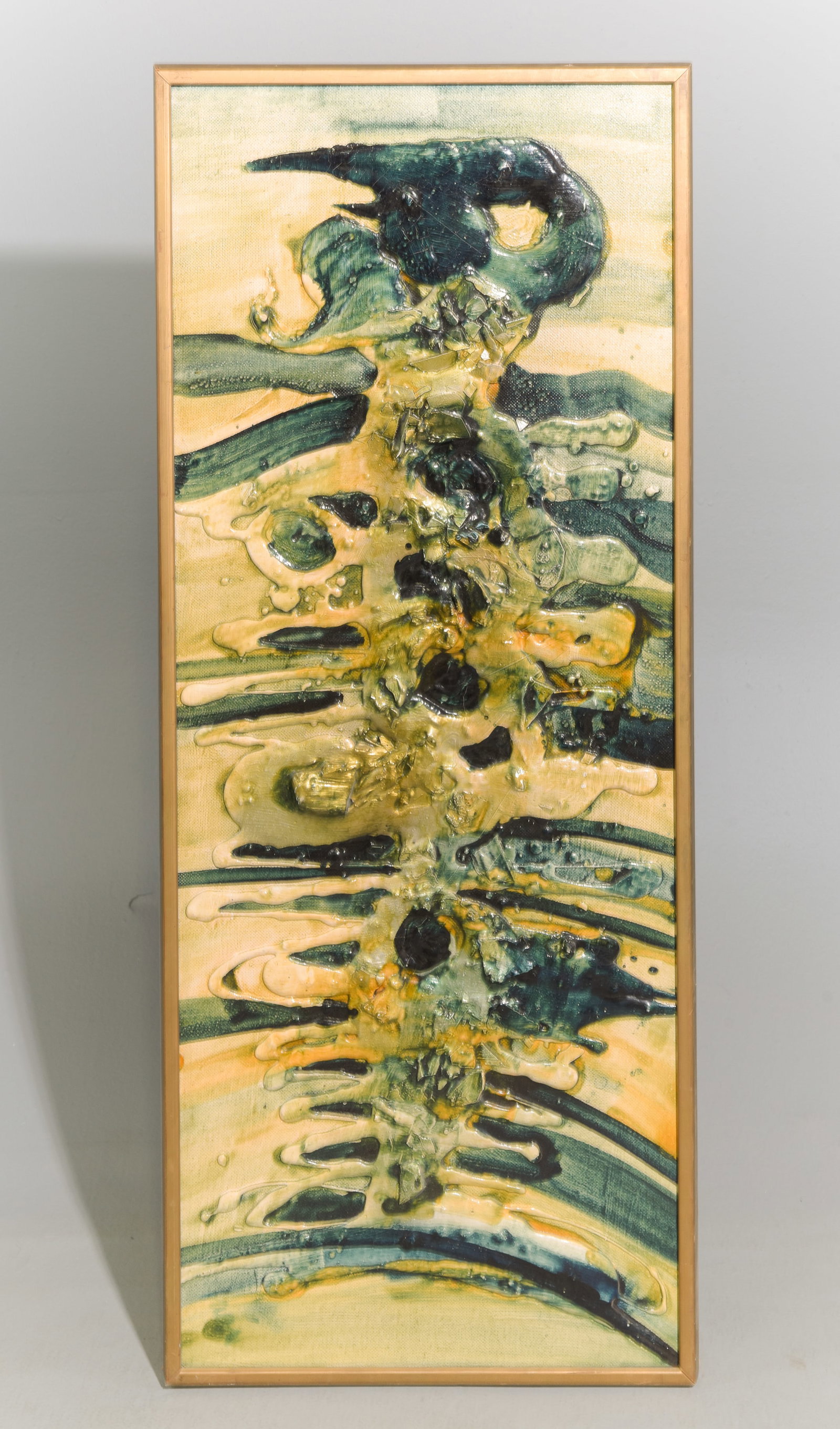 Abstract Mixed Media Expressionist Fluid Art (1 of 2)