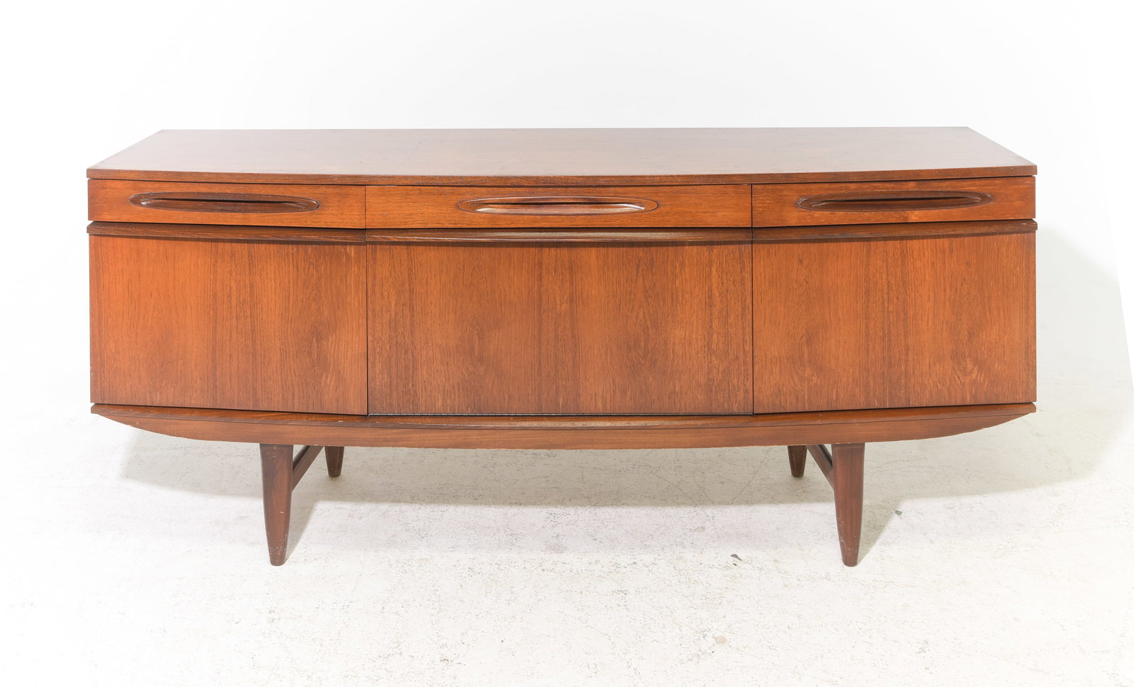 Mid Century Modern Sideboard By EON: Danish Modern Style Sideboard By EON - 30.75 in tall x 71 x 20