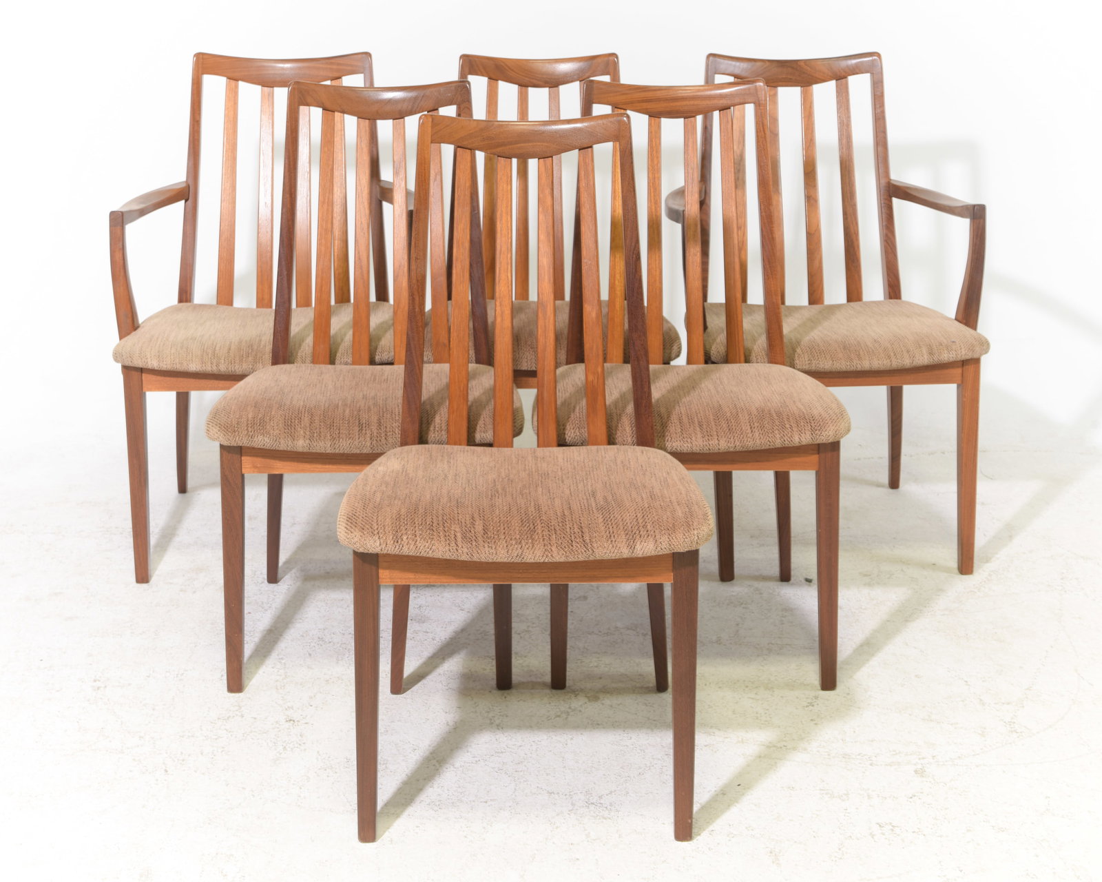 6 High Back Mid Century Dining Chairs - G-Plan (1 of 6)