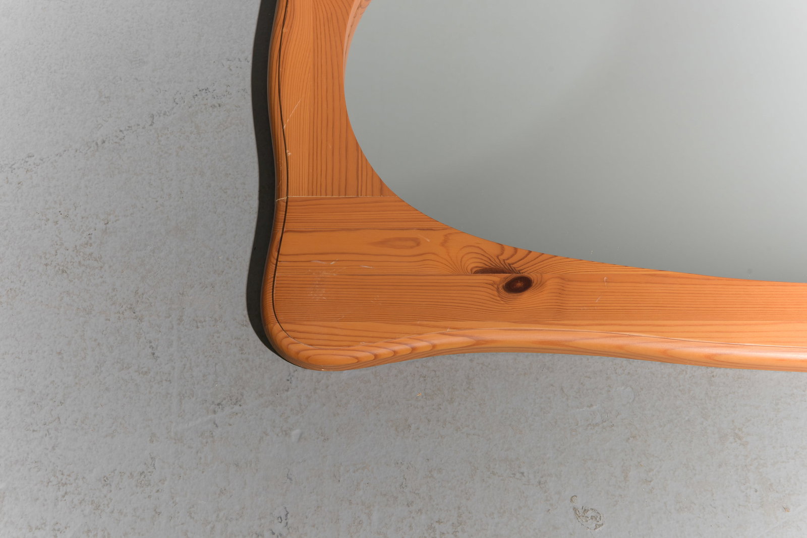 Swedish Pine Framed Mirror - 2