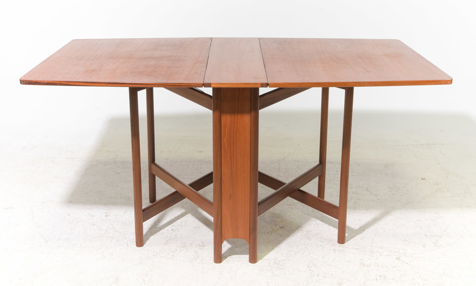 Mid Century Modern Drop Leaf Table - 2