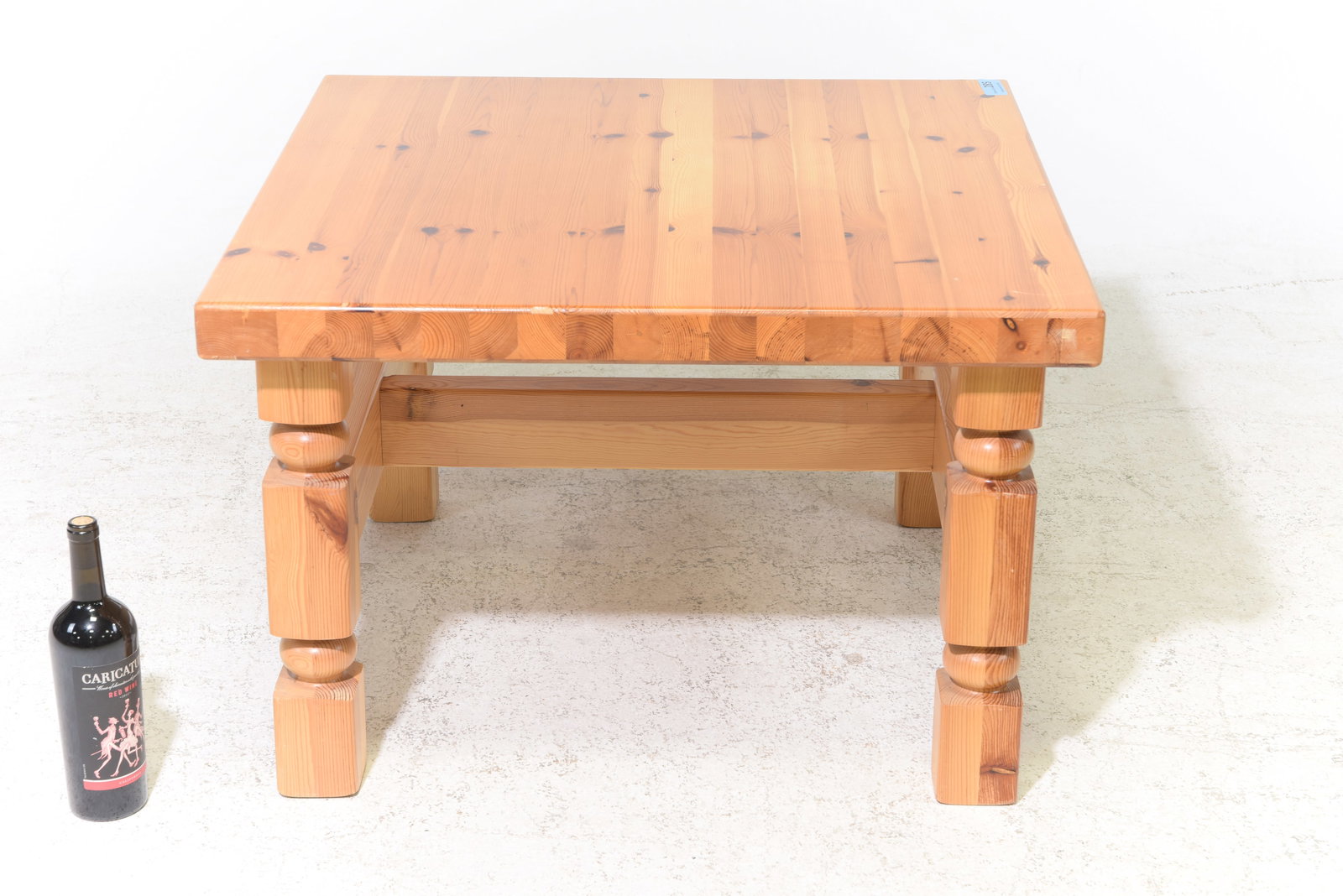Swedish Pine Square Coffee / End Table - 3