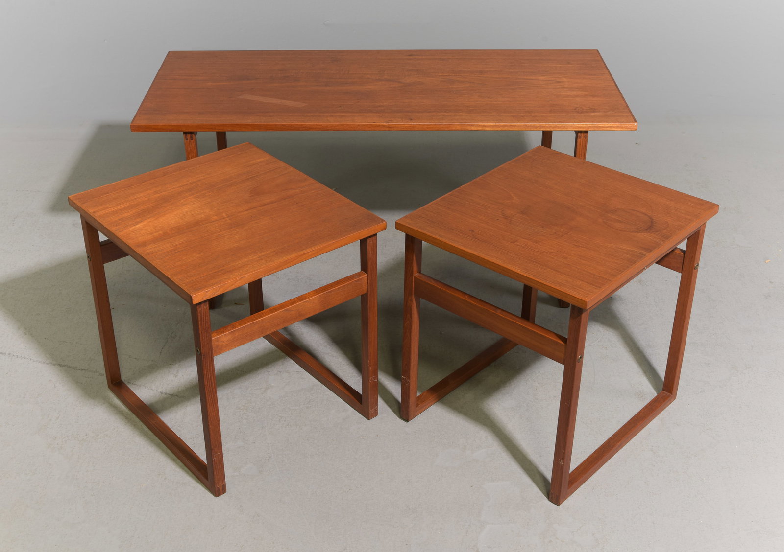 Danish Modern Nesting Coffee Table - 2