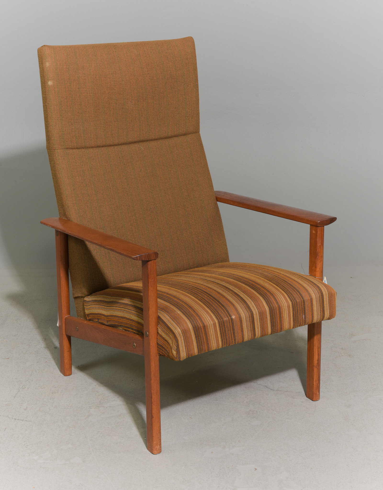 Swedish Mid Century Modern Arm Chair #1: Swedish Mid Century Modern Arm Chair - 39 in tall x 26 x 27 with a seat height of 14 inches