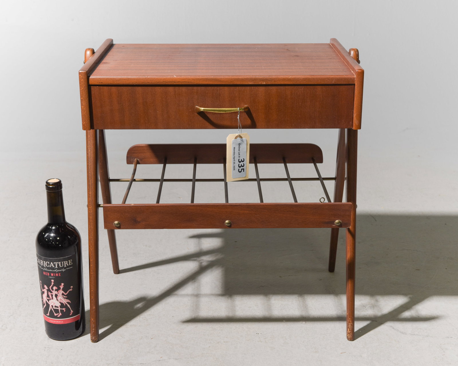 Swedish Mid Century Modern Low Bedside (1 of 5)