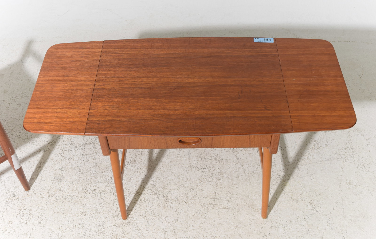 2pcs - Swedish Drop Side Table & Stool - 3