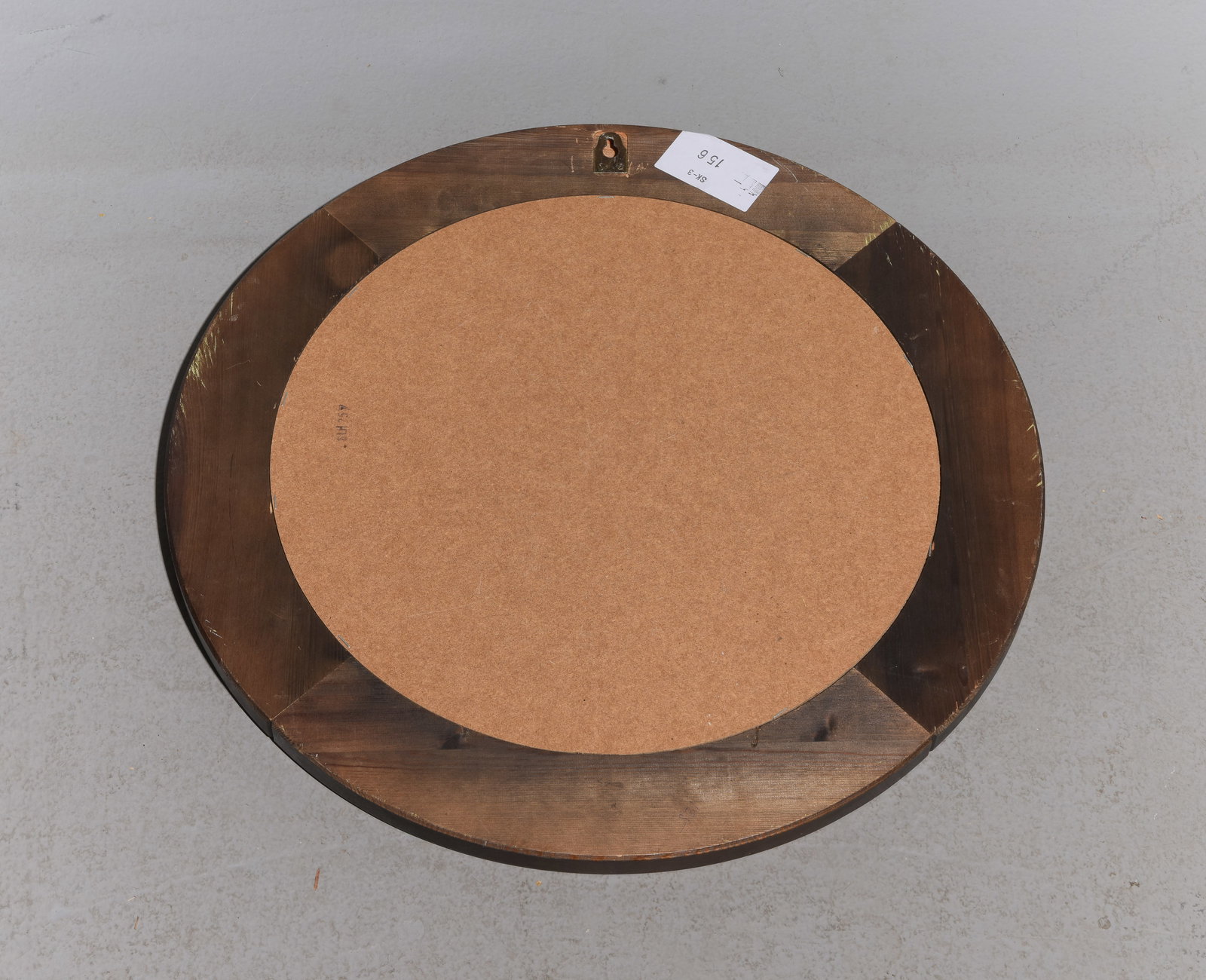 Swedish Framed Round Mirror - 3
