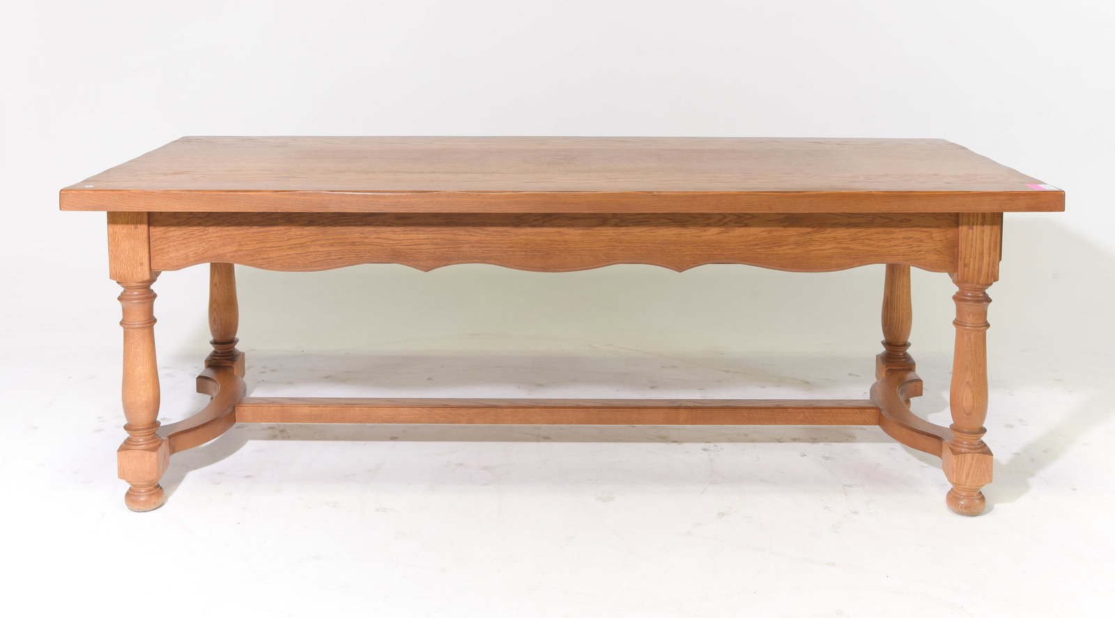 French Solid Heavy Oak Farmhouse Table (1 of 5)