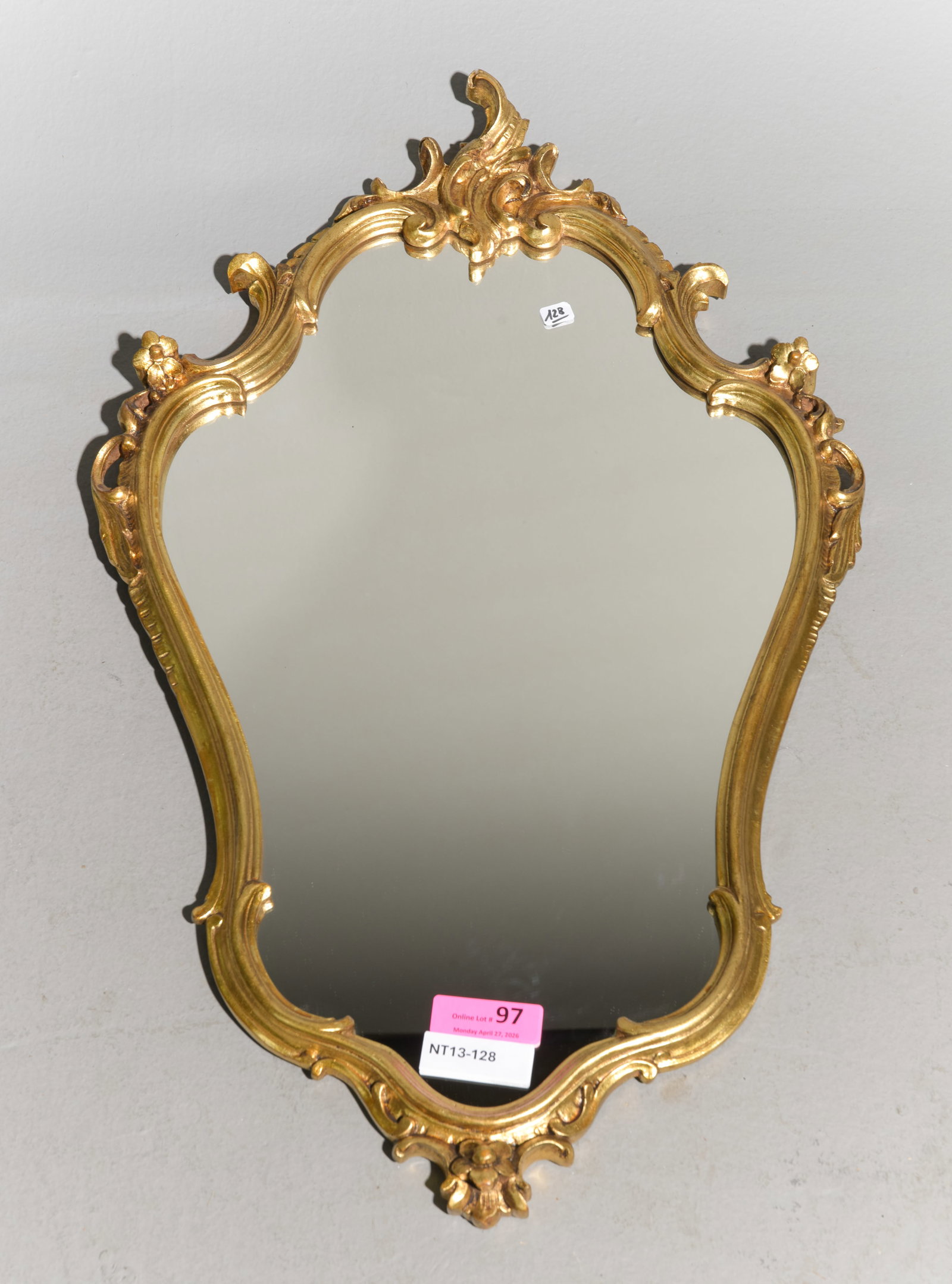 Louis XV Style Gold Gilt Framed Mirror (1 of 4)