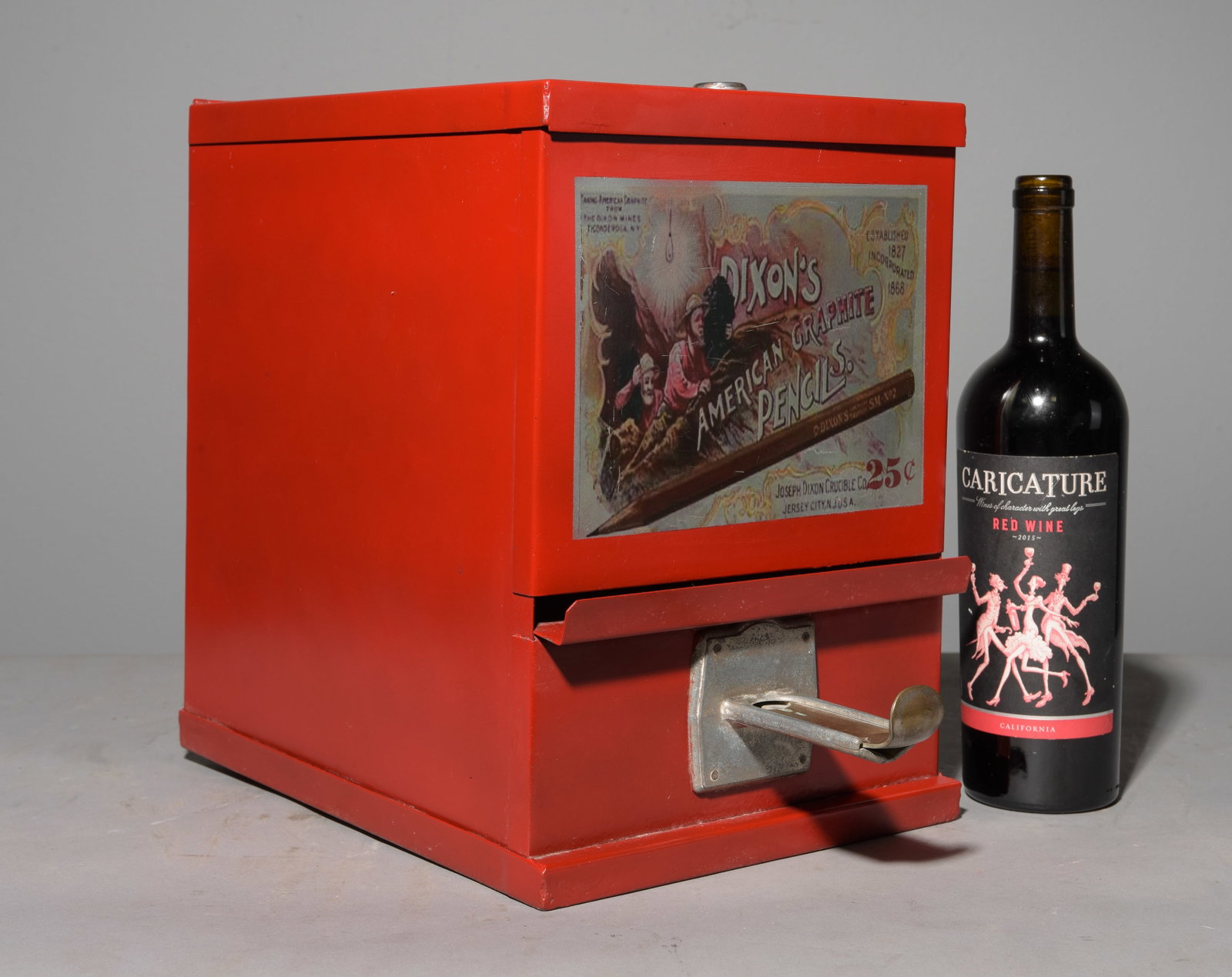 Vintage Exhibit Supply Company Card Vending Machine (1 of 5)