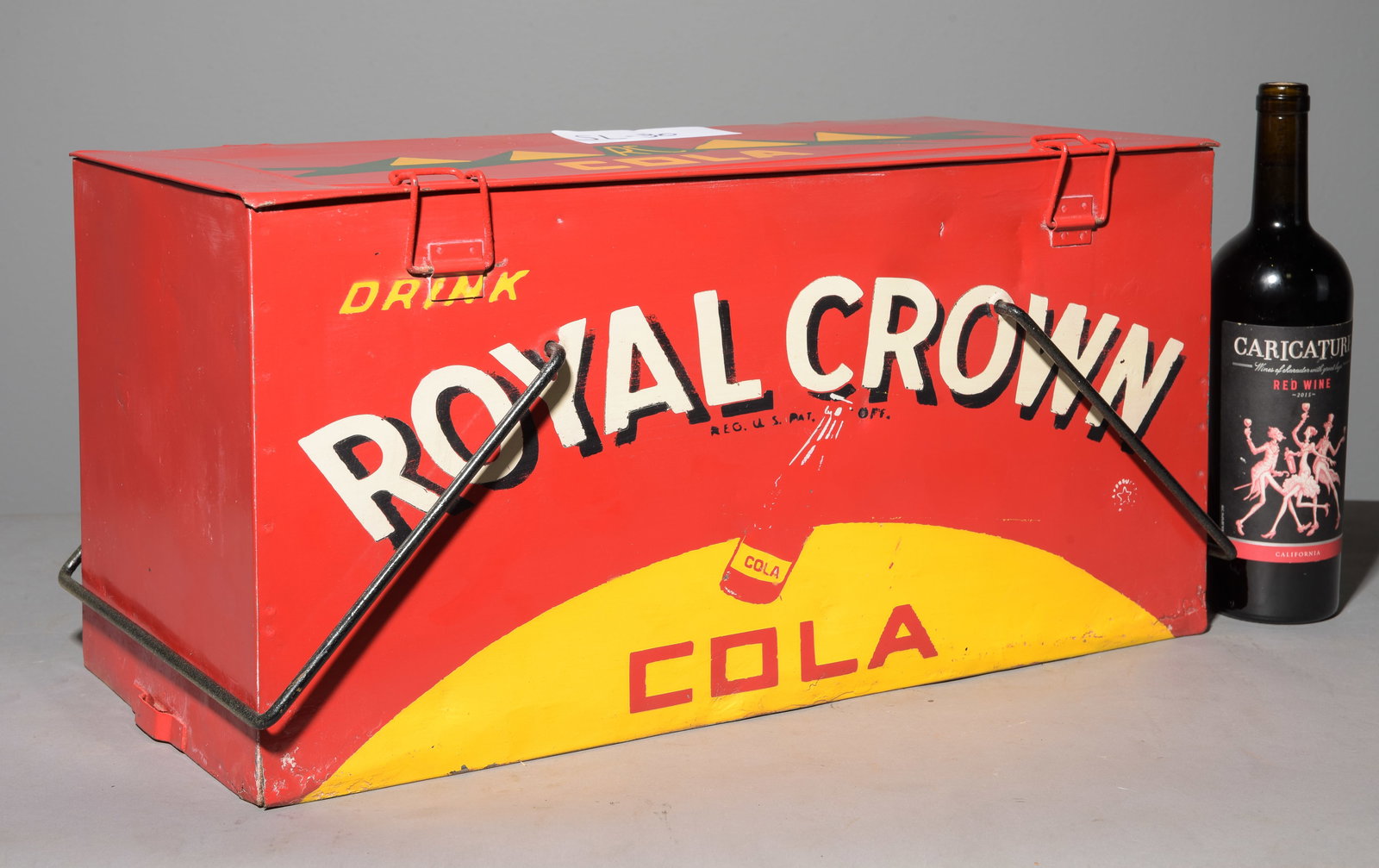 1950's Royal Crown Cola Ice Chest / Cooler (1 of 4)