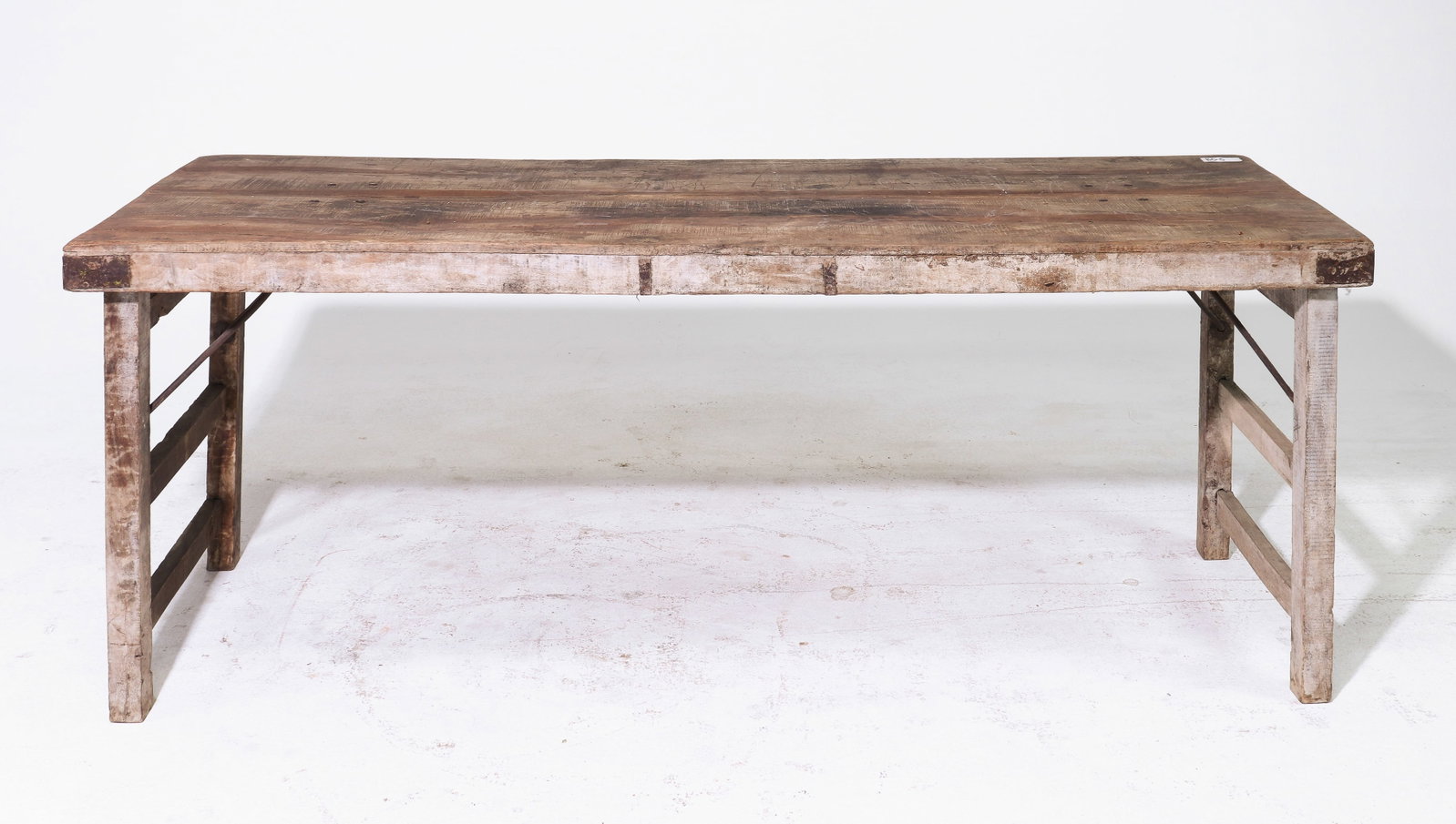 Rustic Farmhouse Style Folding Table / Console (1 of 4)