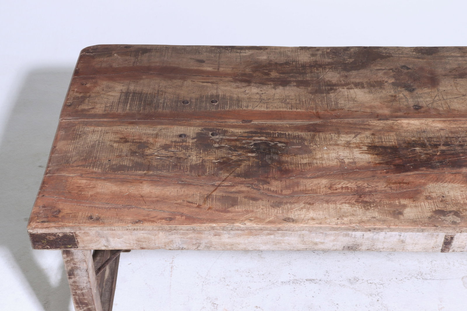 Rustic Farmhouse Style Folding Table / Console - 2