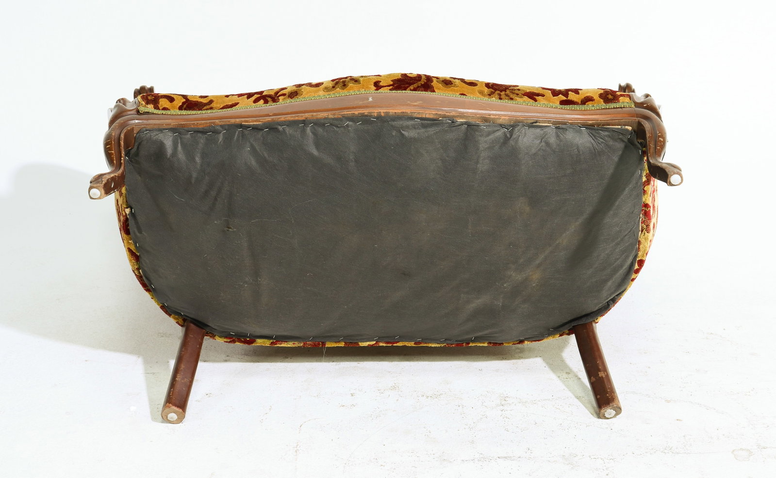 American Victorian Tufted Back Settee / Sofa - 7