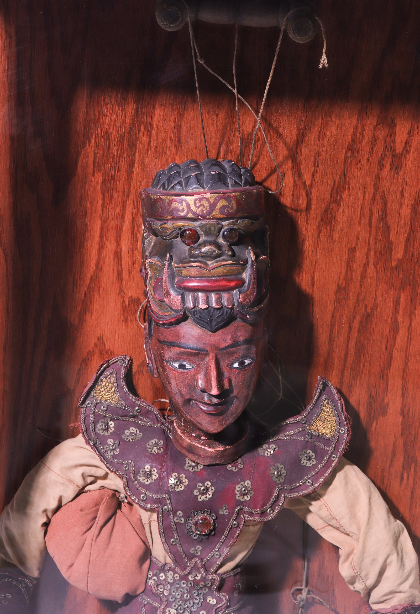 Burmese Hand Crafted Marionette String Puppet - 2