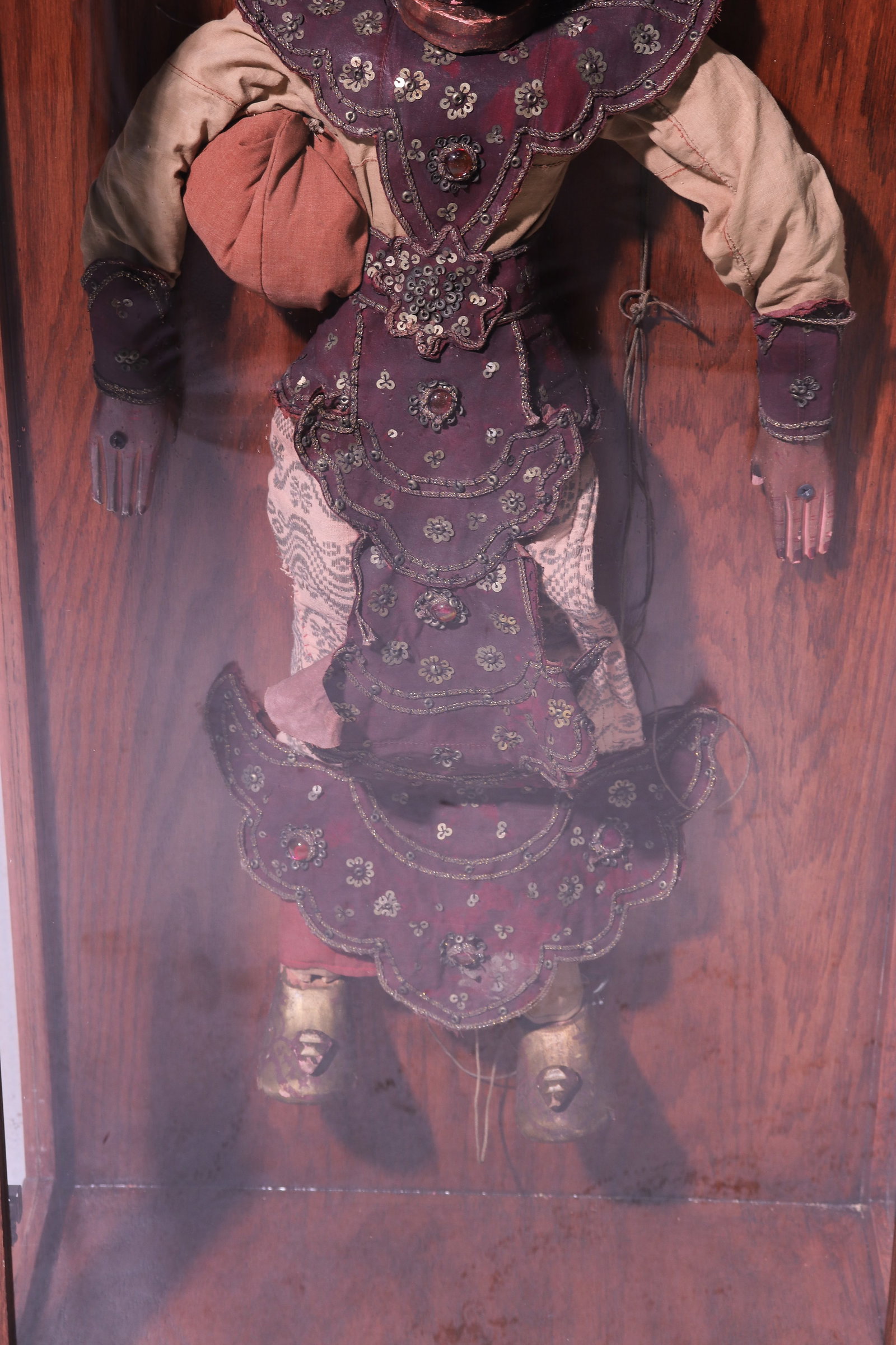 Burmese Hand Crafted Marionette String Puppet - 3