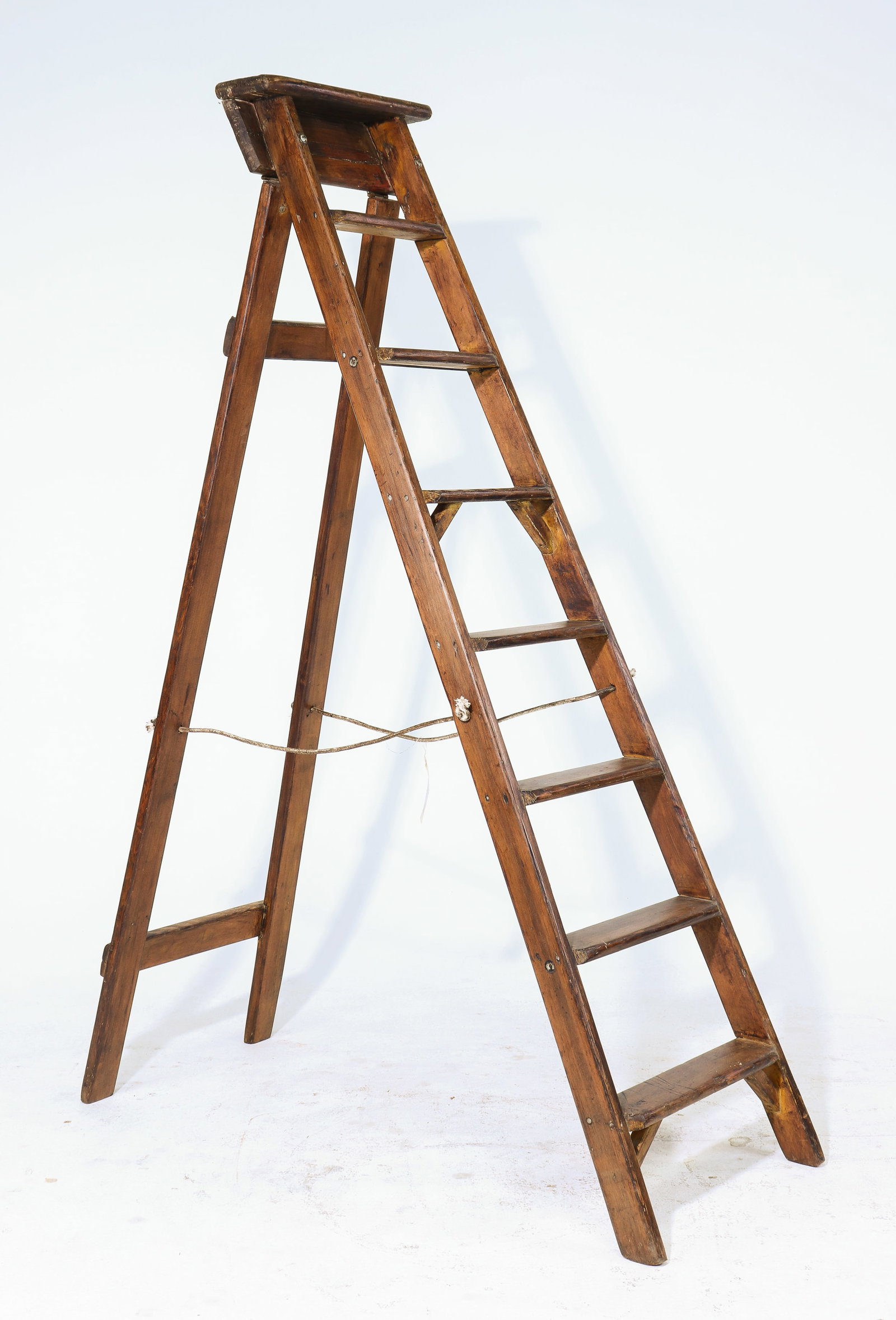 British Vintage Seven Step Ladder (1 of 4)
