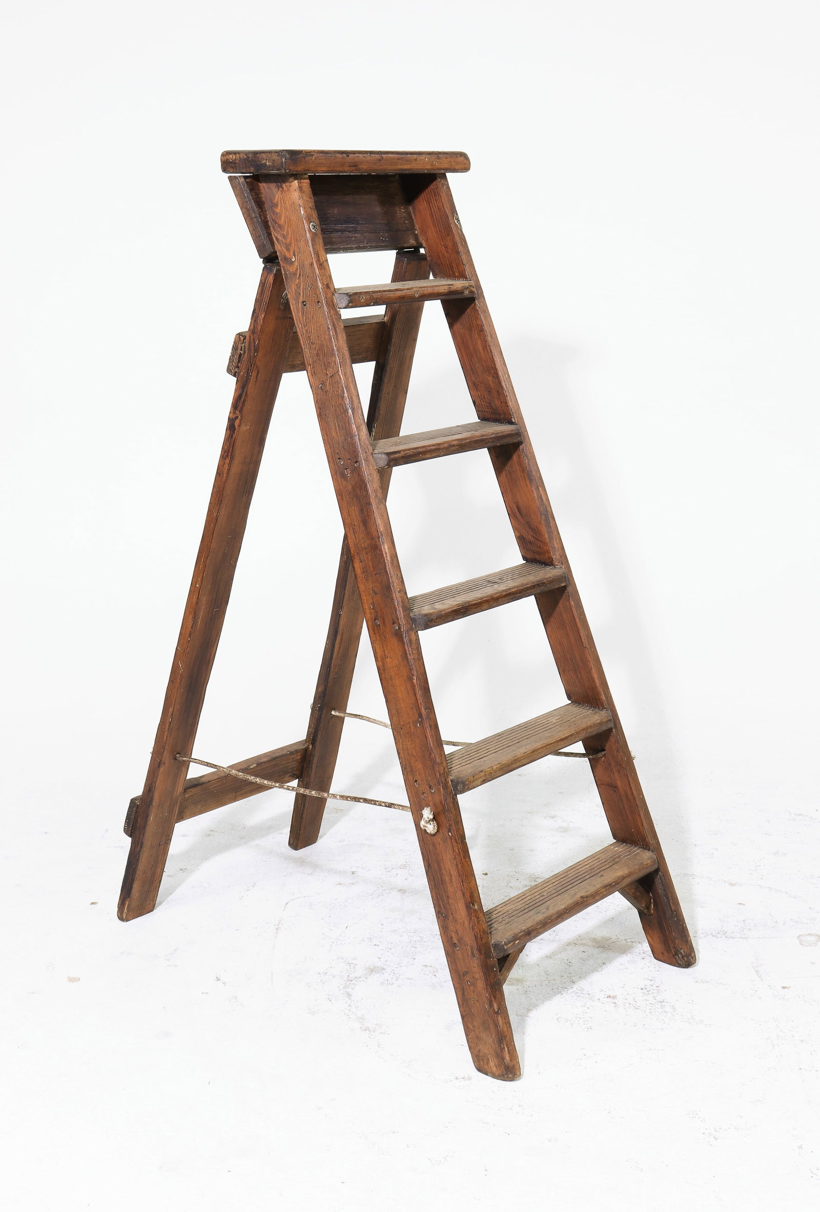 British Vintage Five Step Ladder #1 (1 of 4)