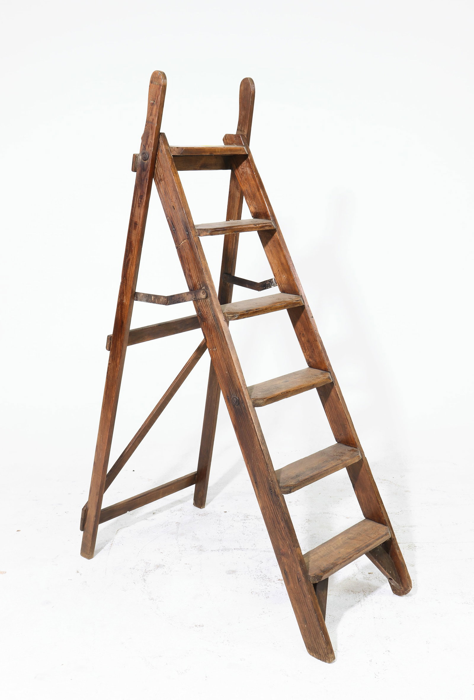 British Vintage Five Step Ladder #3 (1 of 4)