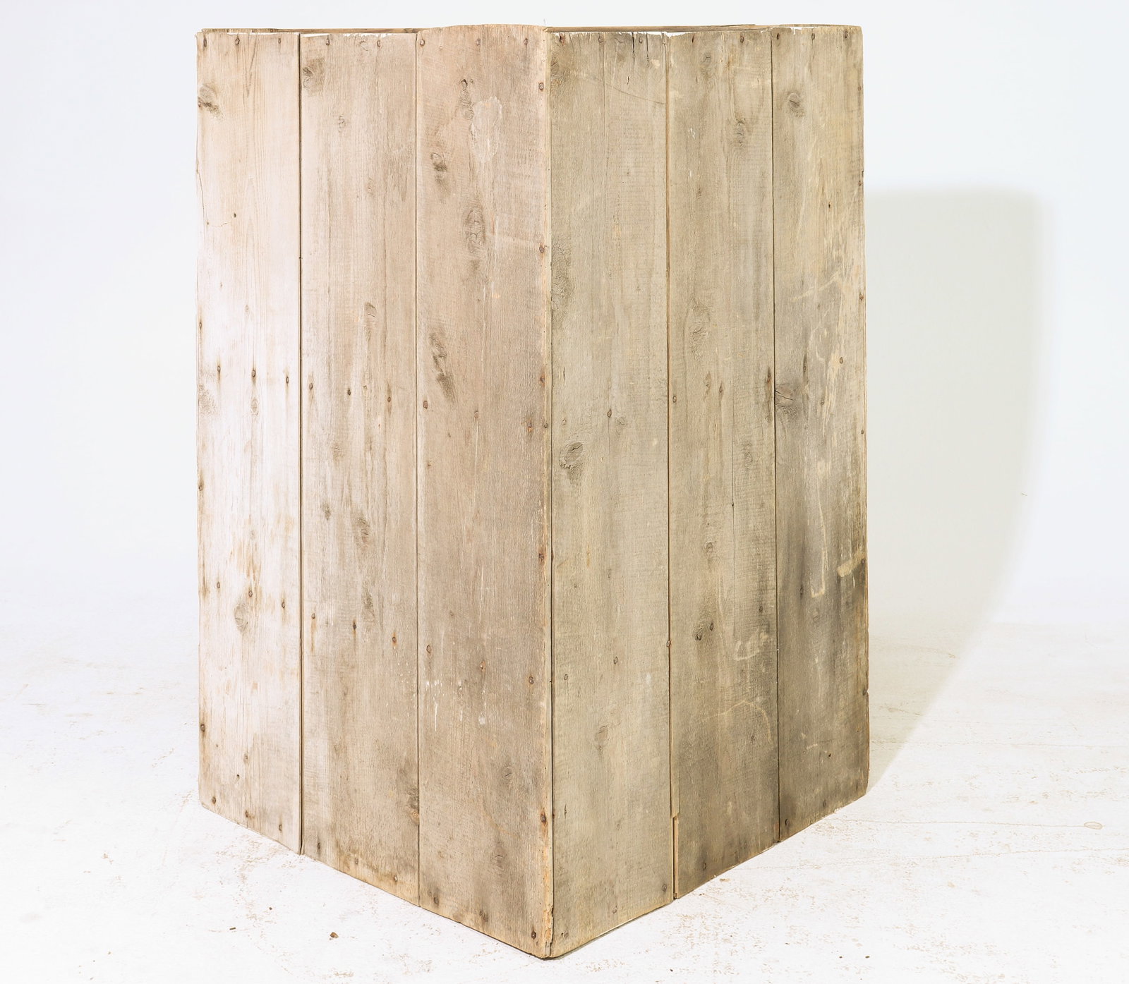 Rustic Double Door Corner Cabinet - 3