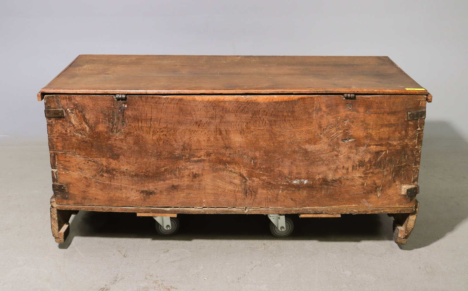British Rustic Large Trunk / Blanket Chest - 7