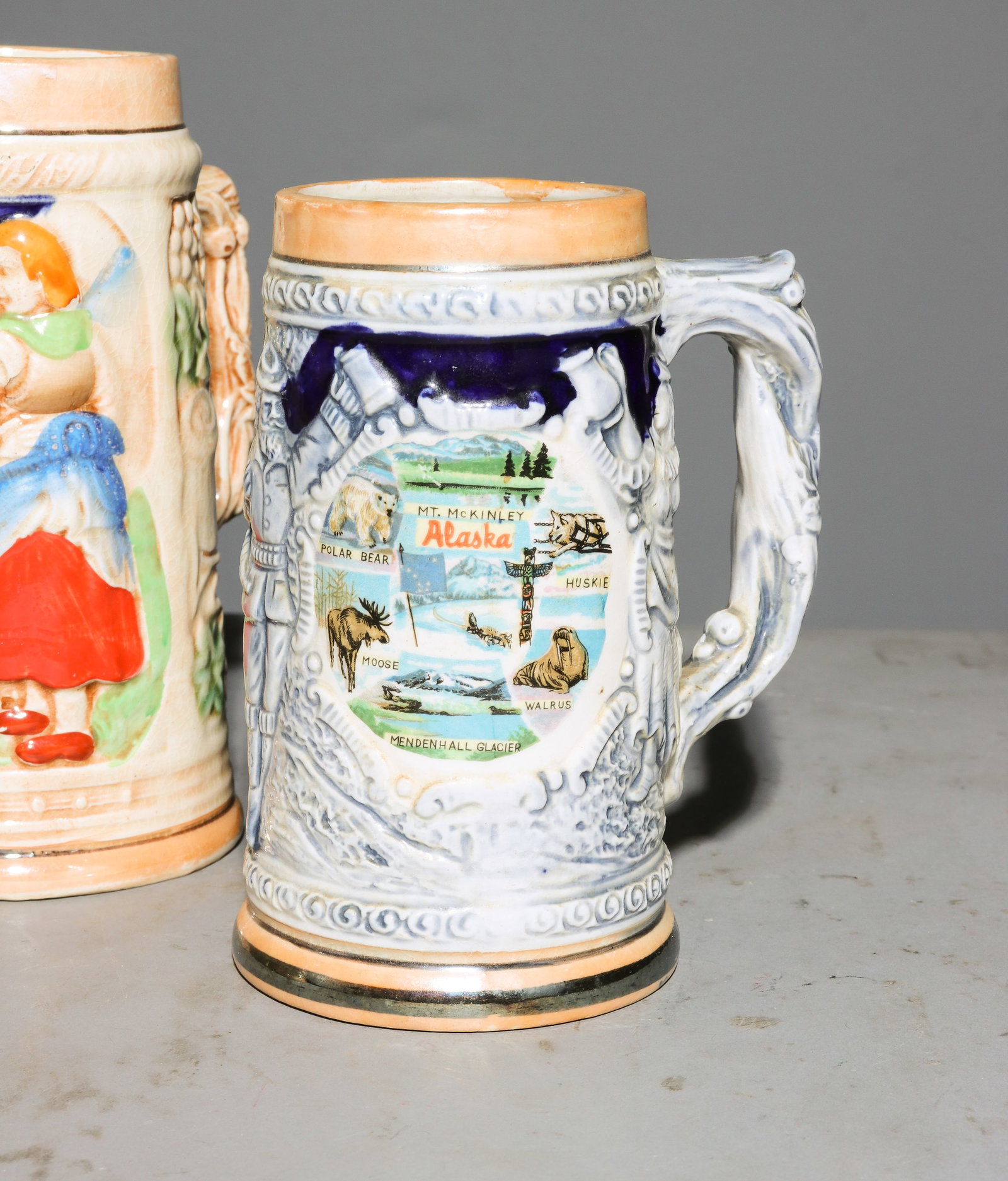 5 Assorted German Steins - 2