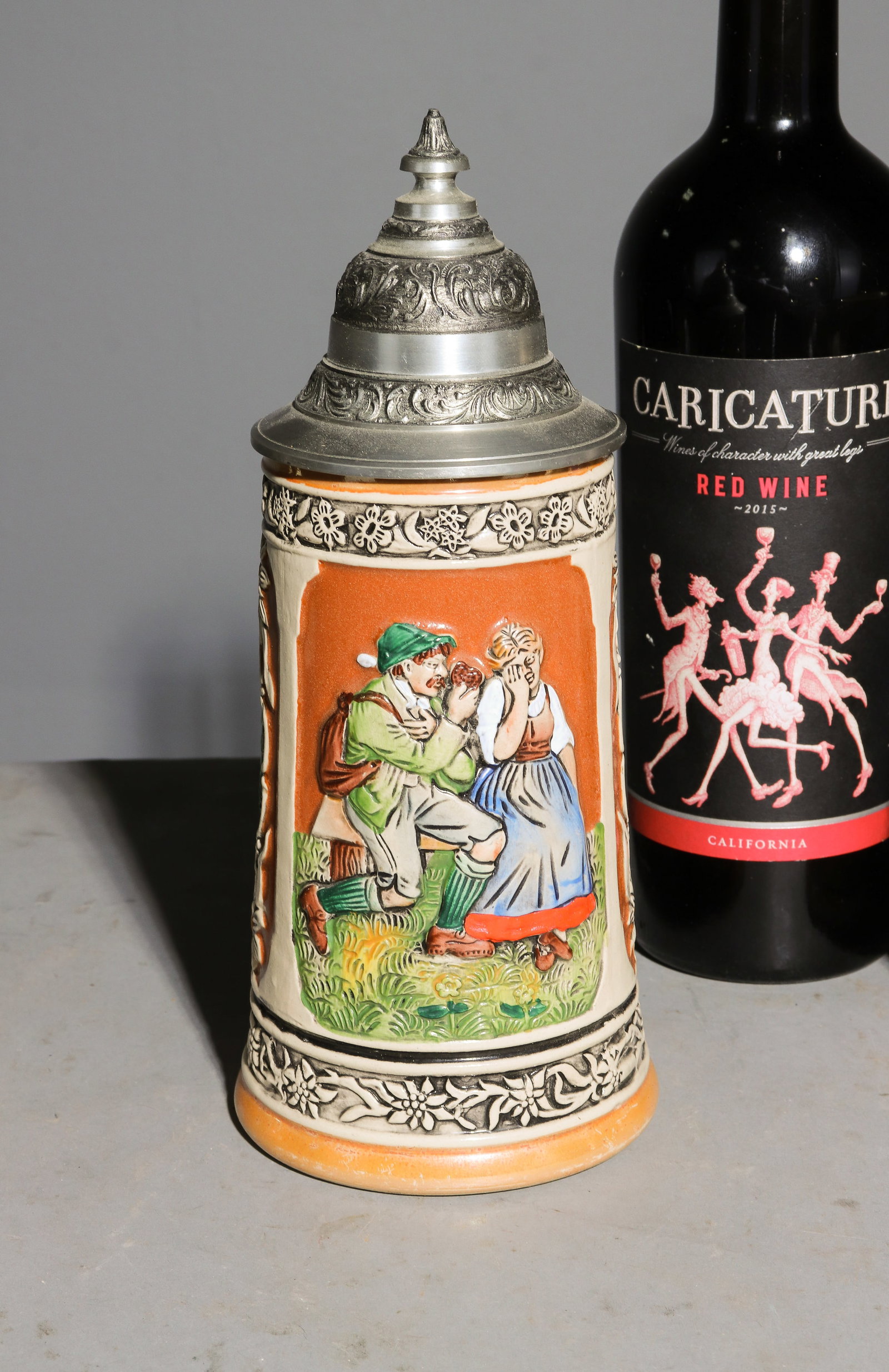 5 Assorted German Steins - 5