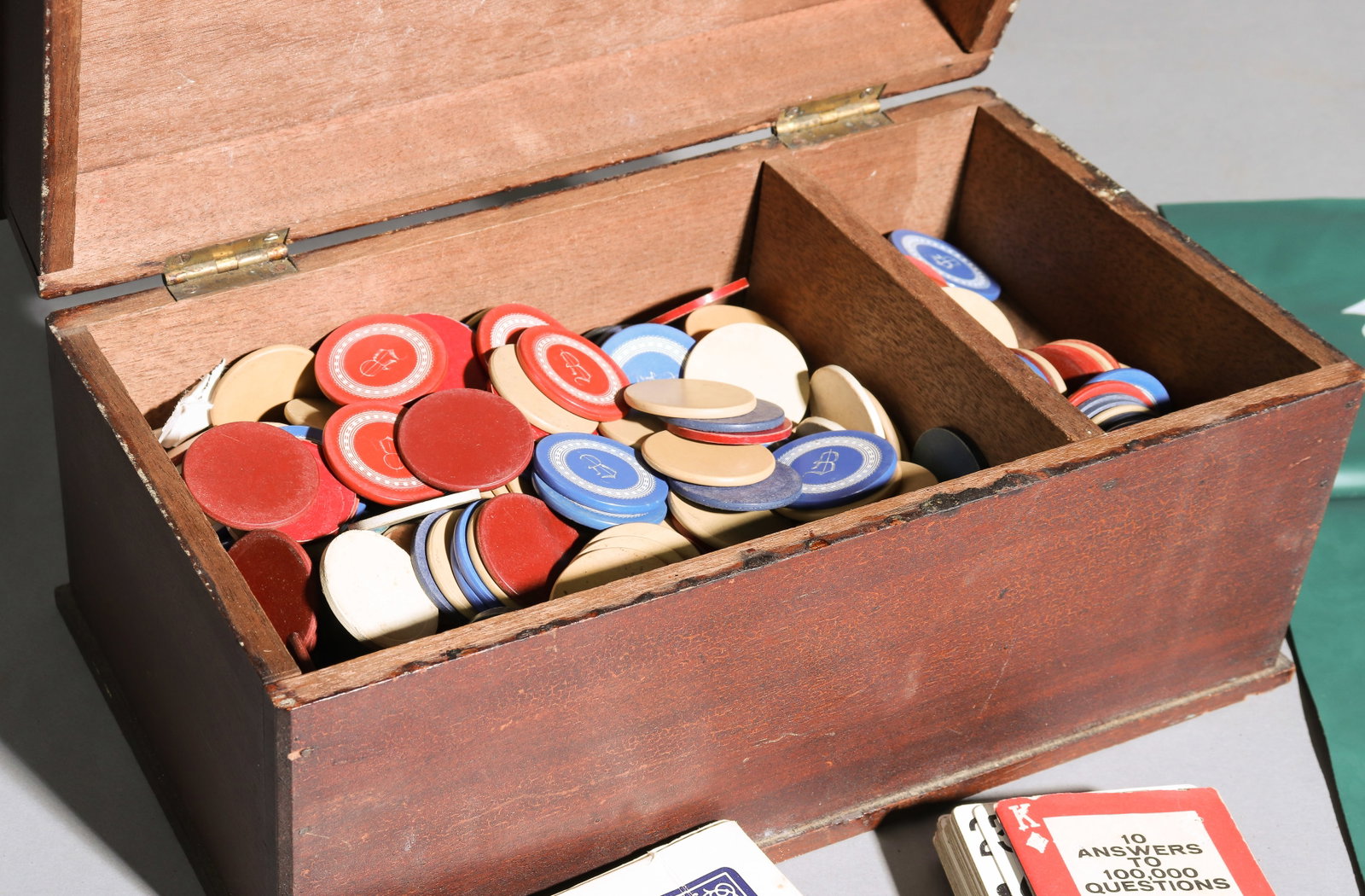 4 Assorted Playing Cards, Chips, Table Games - 4
