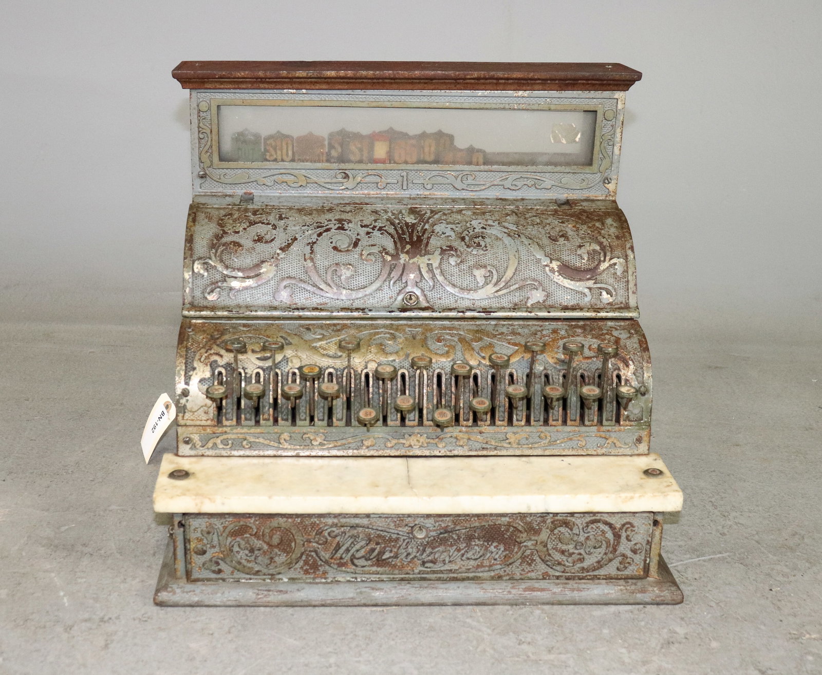 Antique National Cash Register: Antique National Cash Register - 18 in tall x 19 x 16