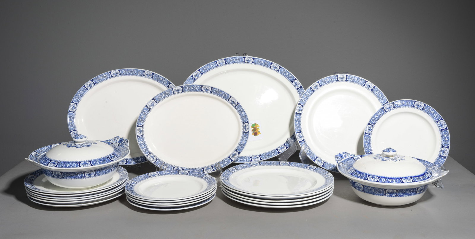 23pcs Blue & White China - Tureens, Etc. (1 of 5)