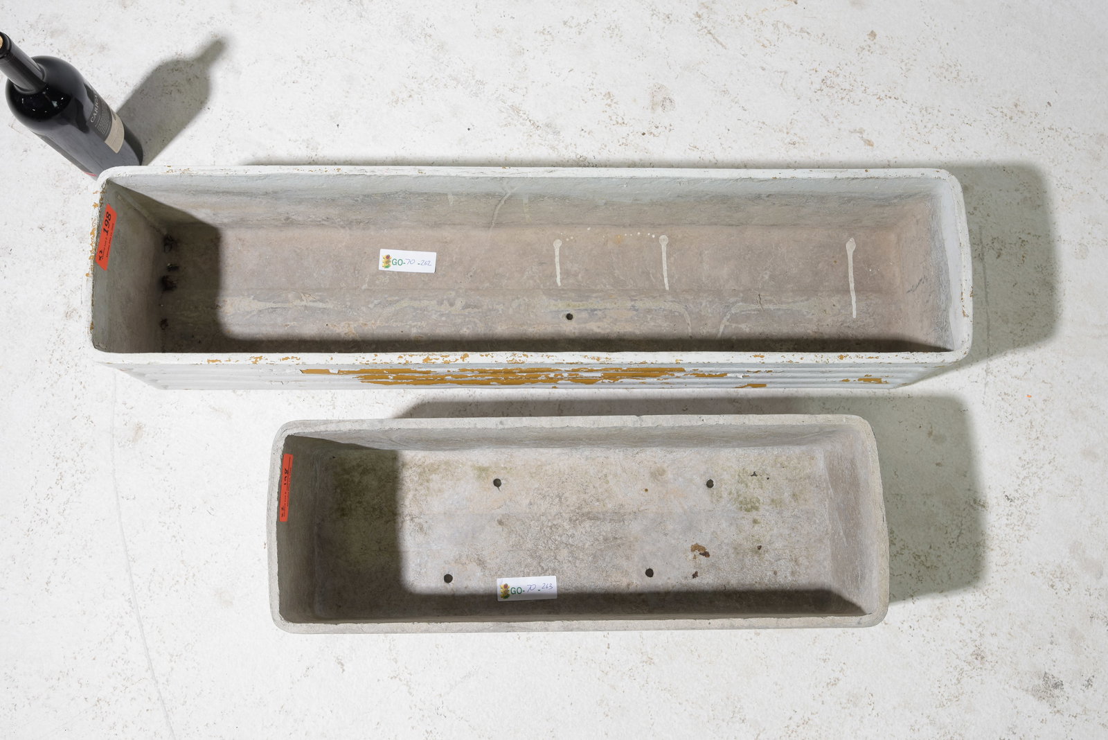 Willy Guhl (1915-2004) - 2 Rectangular Planters - 2