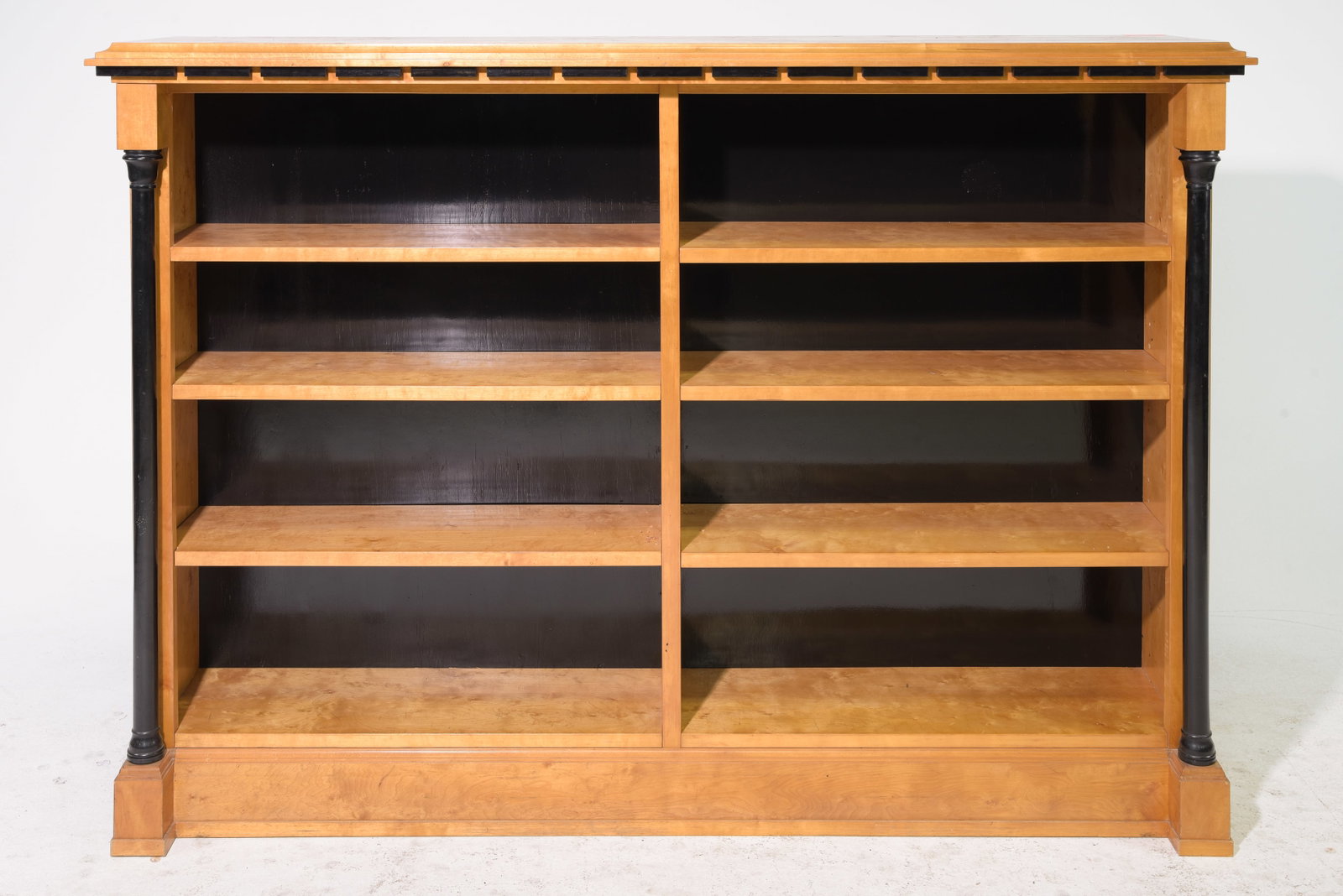 Biedermeier Style Bookshelf with Column Sides (1 of 4)