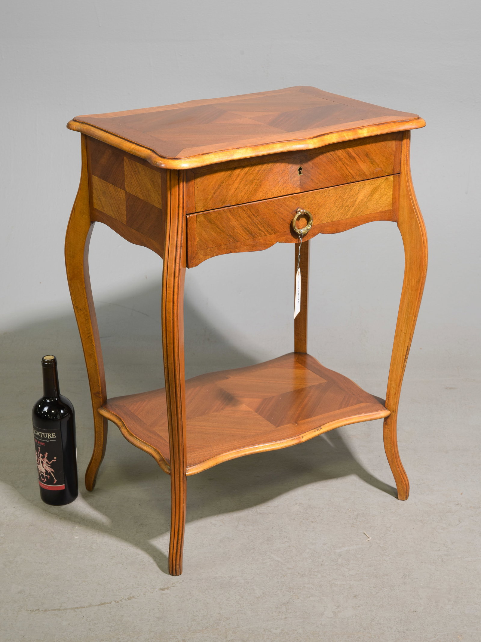 Louis XV Style Walnut Sewing / Dressing Table (1 of 5)