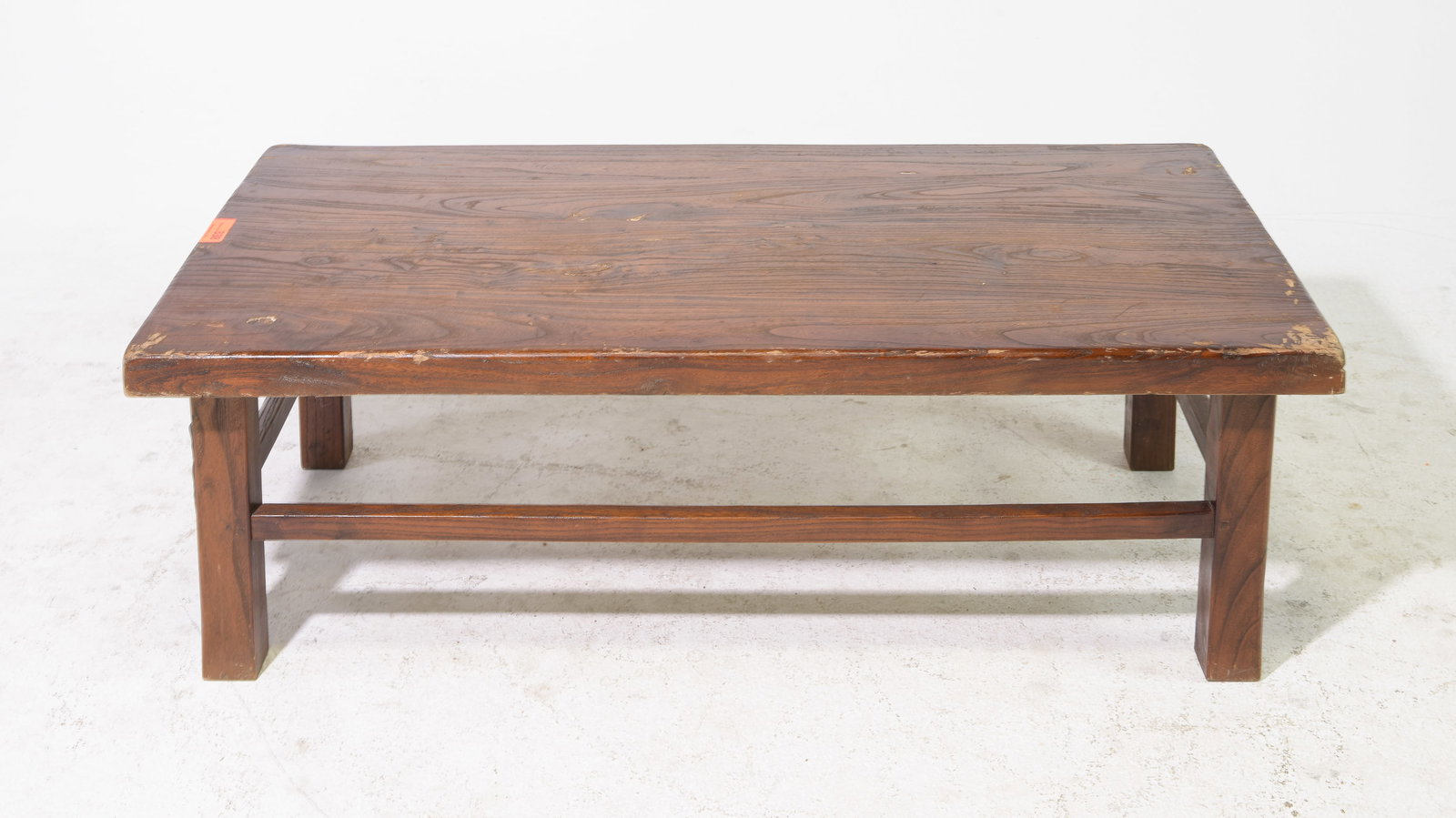 British Rustic Oak Coffee Table (1 of 4)