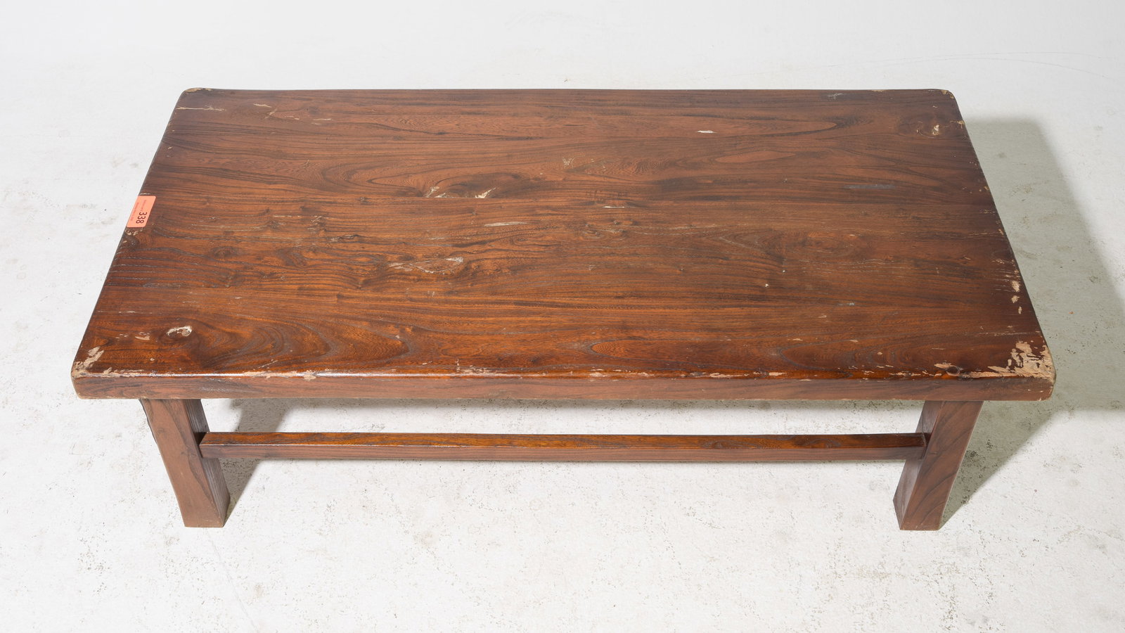 British Rustic Oak Coffee Table - 2