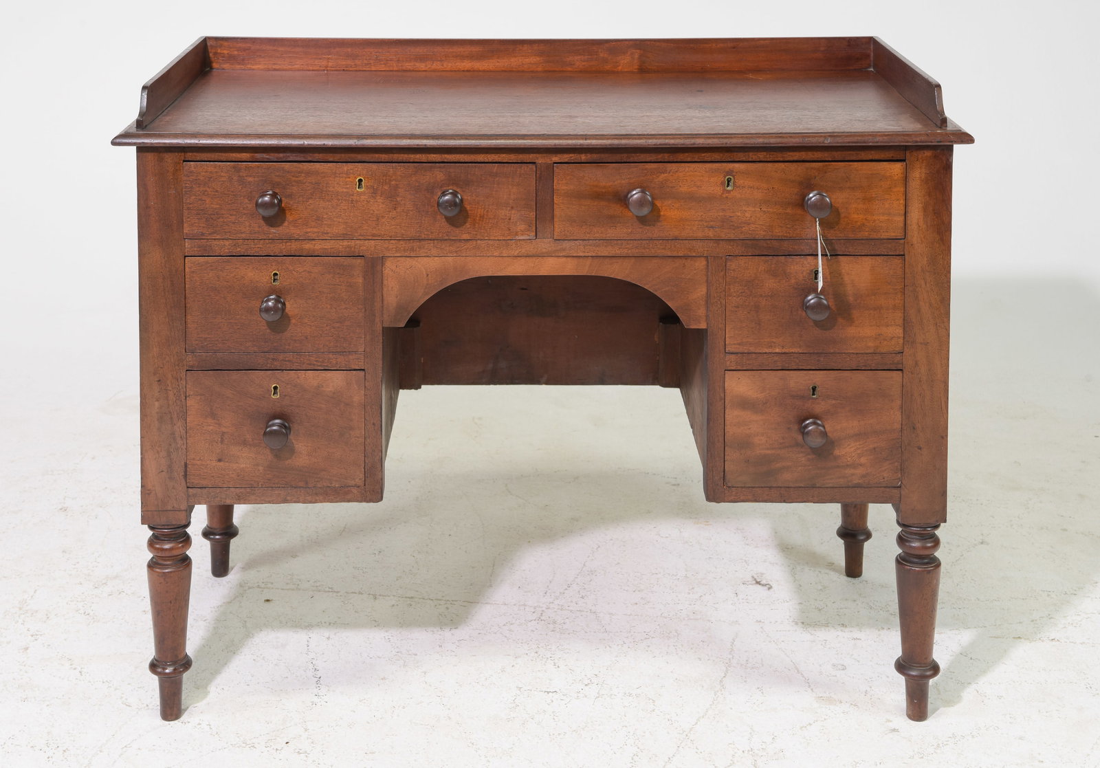 British Mahogany Desk / Writing Table c.1920's (1 of 6)