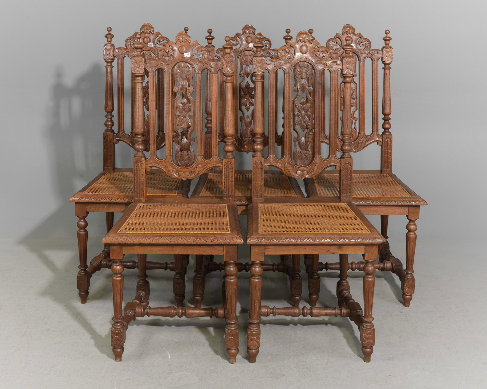 Swedish Walnut 5 Tier Etagere: Swedish Walnut 5 Tier Etagere - 51.5 in tall x 25 x 11
