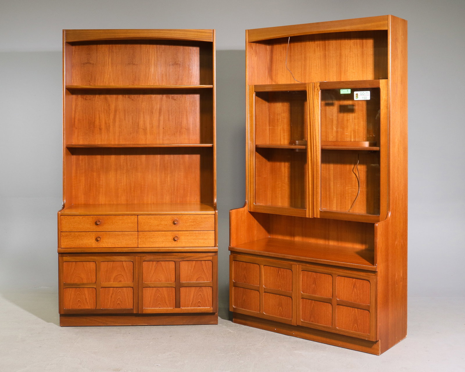 2 Mid Century Wall Units / Bookshelves - Nathan (1 of 5)