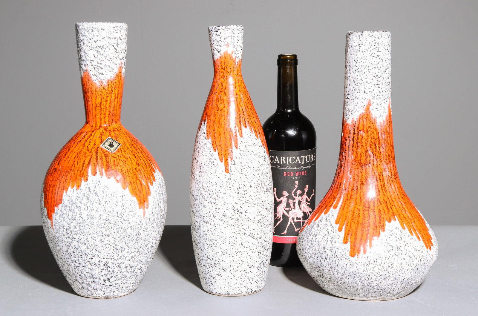 3 Assorted Hungarian Budapest Vases (1 of 5)