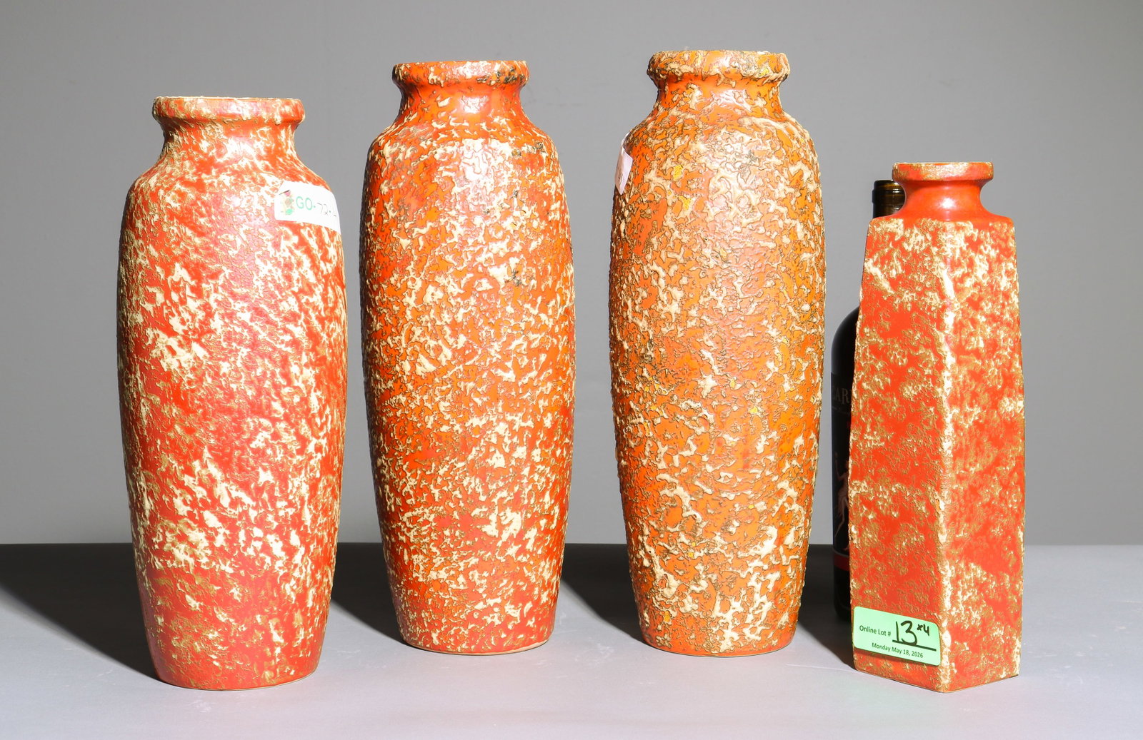 4 Assorted Hungarian Pottery Vases (1 of 5)
