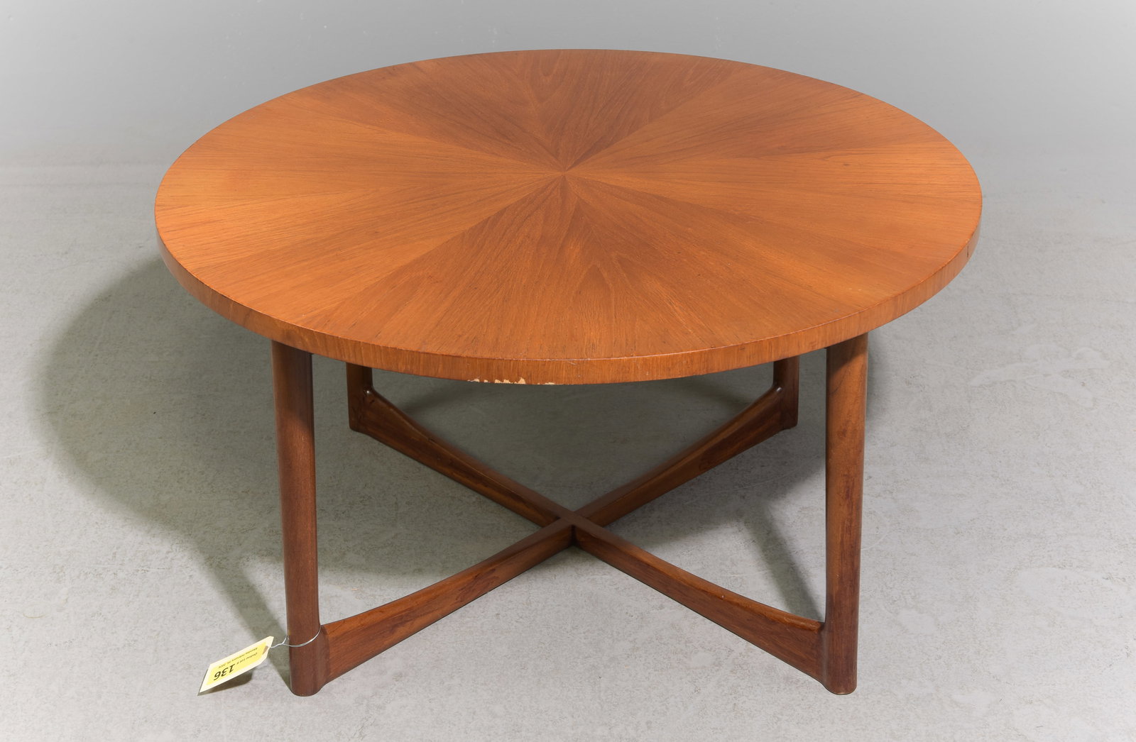 Mid Century Modern Round Coffee Table (1 of 3)