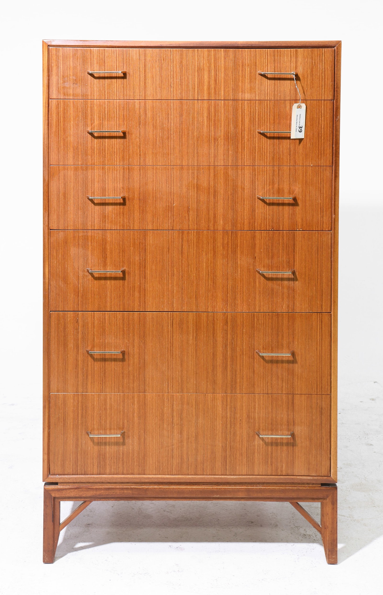 Mid Century Modern Six Drawer Chest (1 of 5)