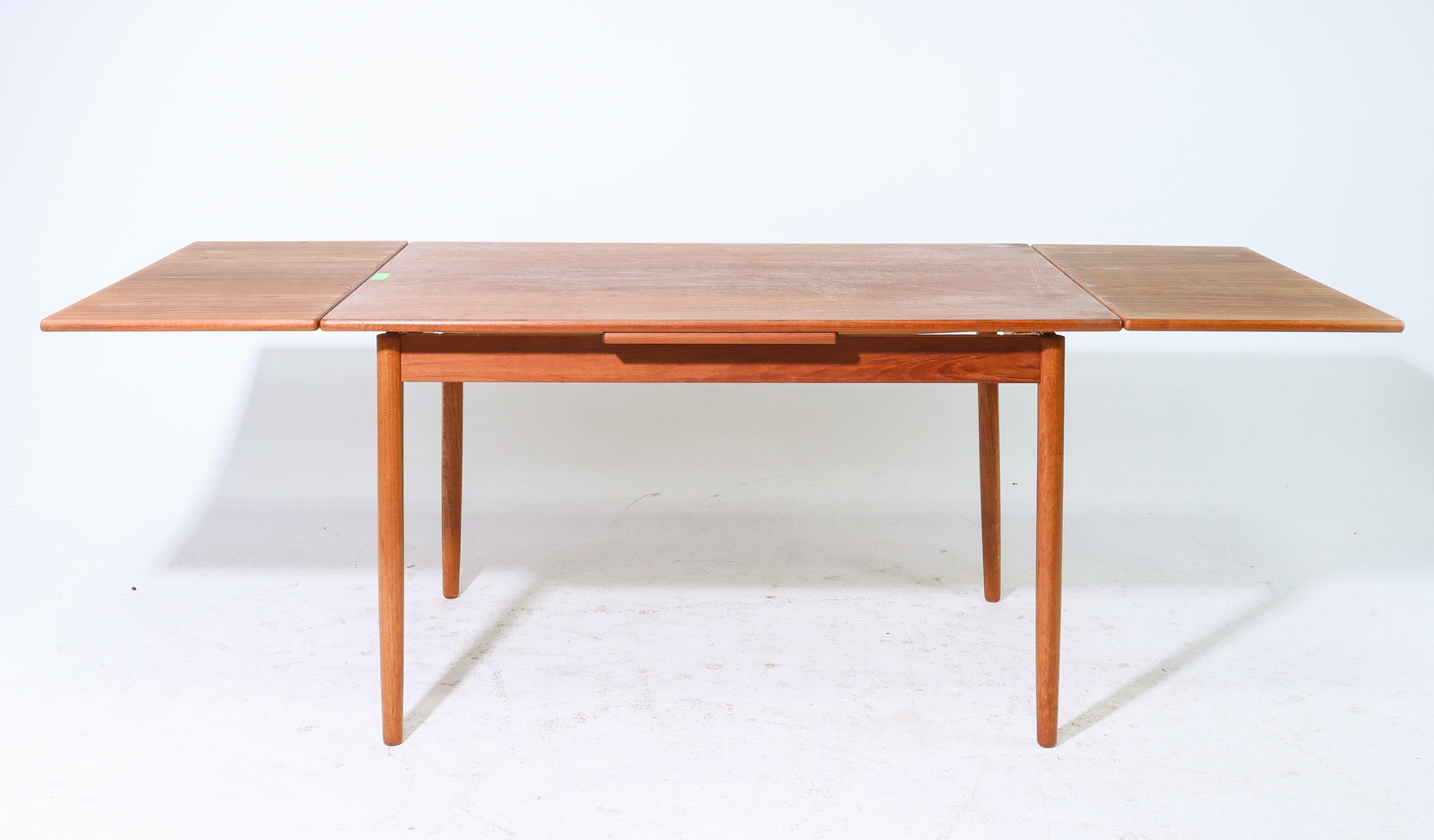 Danish Modern Draw Leaf Dining Table - 2
