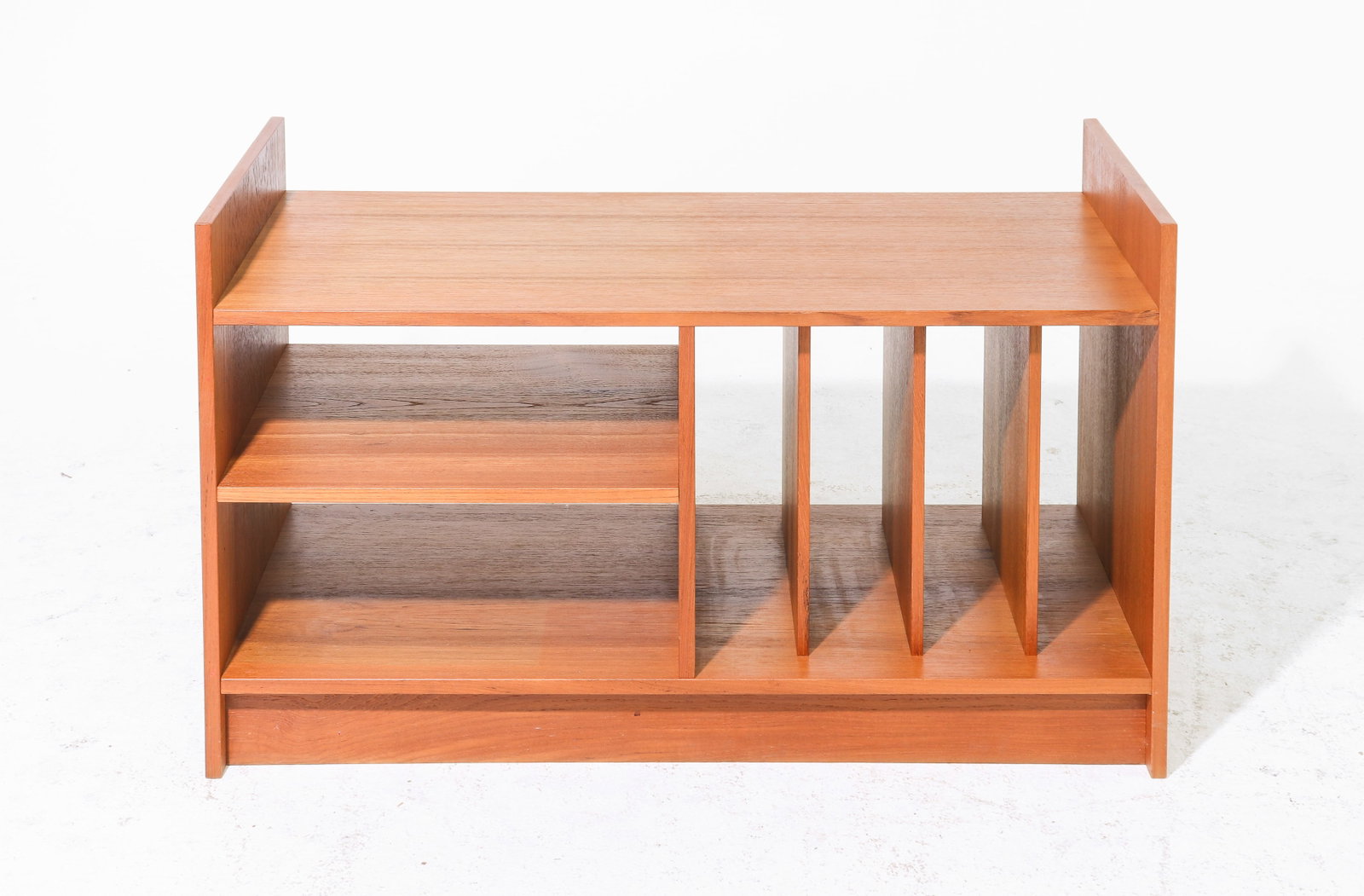 Mid Century Modern Record Cabinet / Stand: Danish Modern Style Record Cabinet / Stand - 23.5 in tall x 39.5 x 16.5